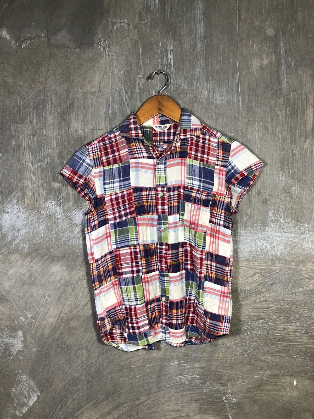 Beams Japan Beamsboy Patch Work Shortsleeve Size S / US 4 / IT 40 - 1 Thumbnail