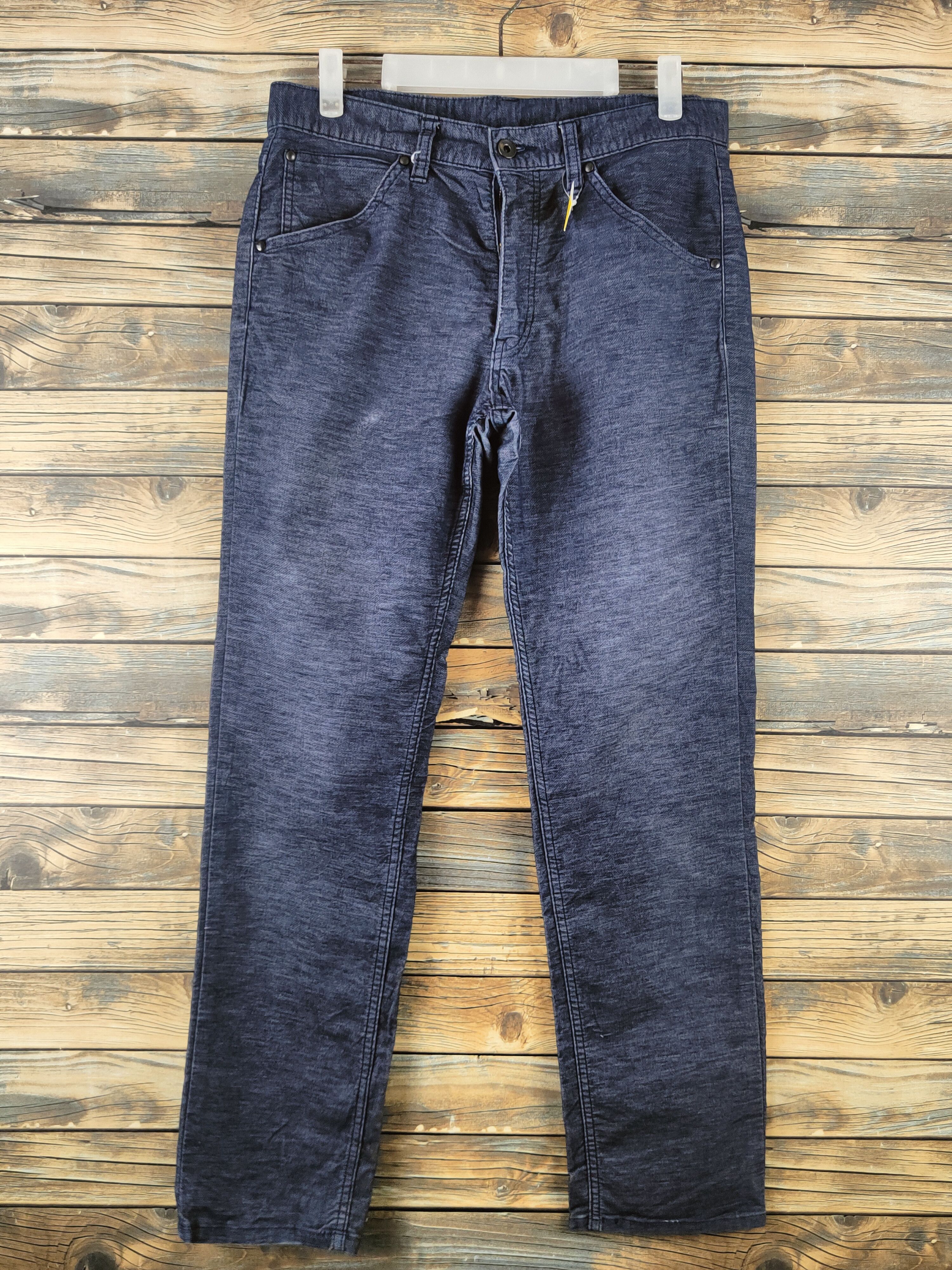 Japanese Brand DL Japanese Brand Navy Multipocket Casual Pants #46-218 Size US 31 - 1 Thumbnail