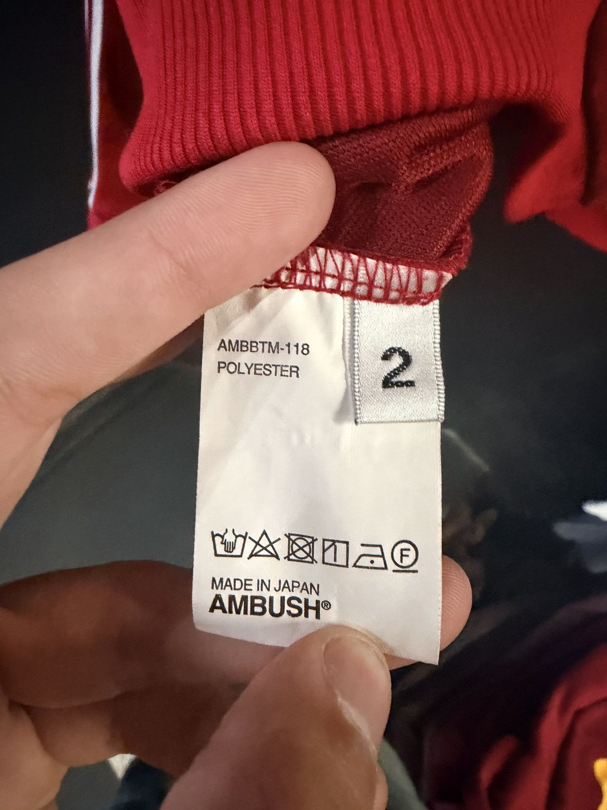 Ambush Design Ambush striped track zip up jacket Size US L / EU 52-54 / 3 - 4 Thumbnail