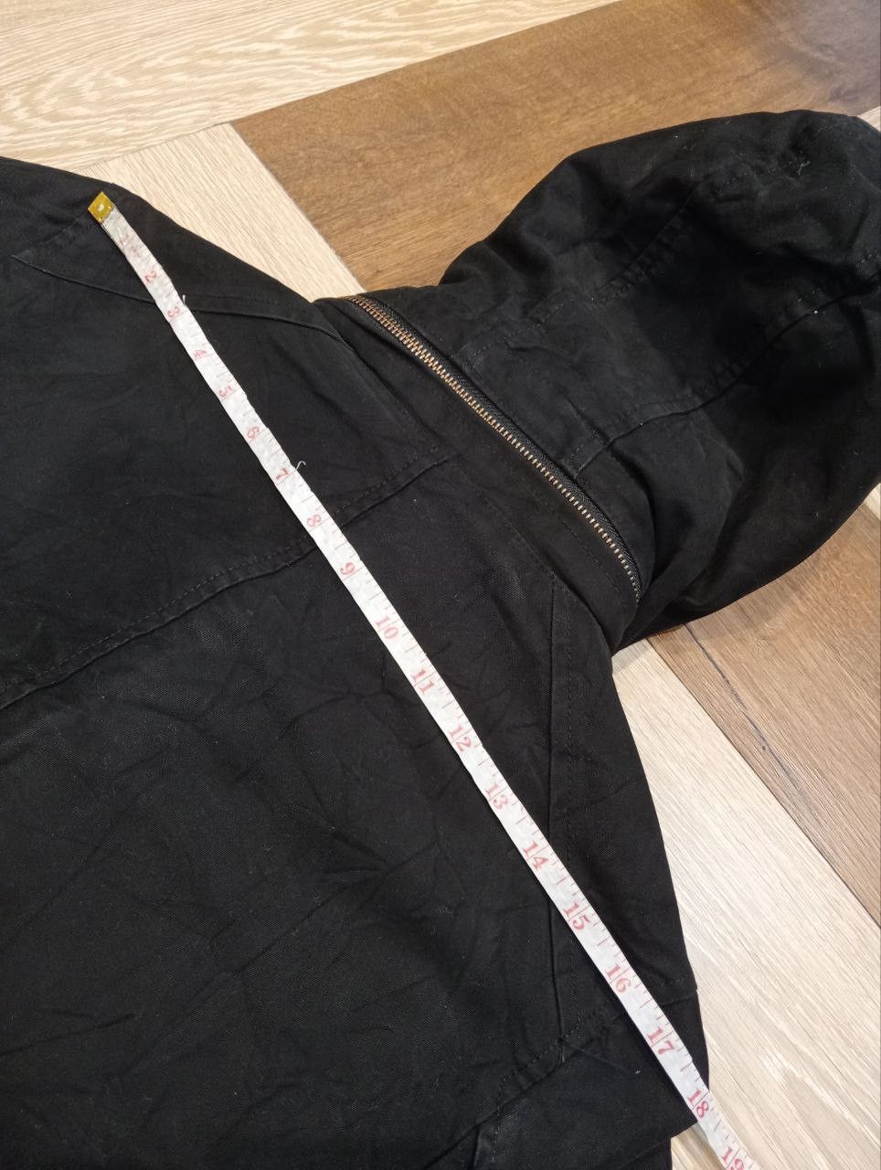 Japanese Brand RUPERT EDGE JAPAN BLACK HOODED JACKET Size US L / EU 52-54 / 3 - 19 Thumbnail