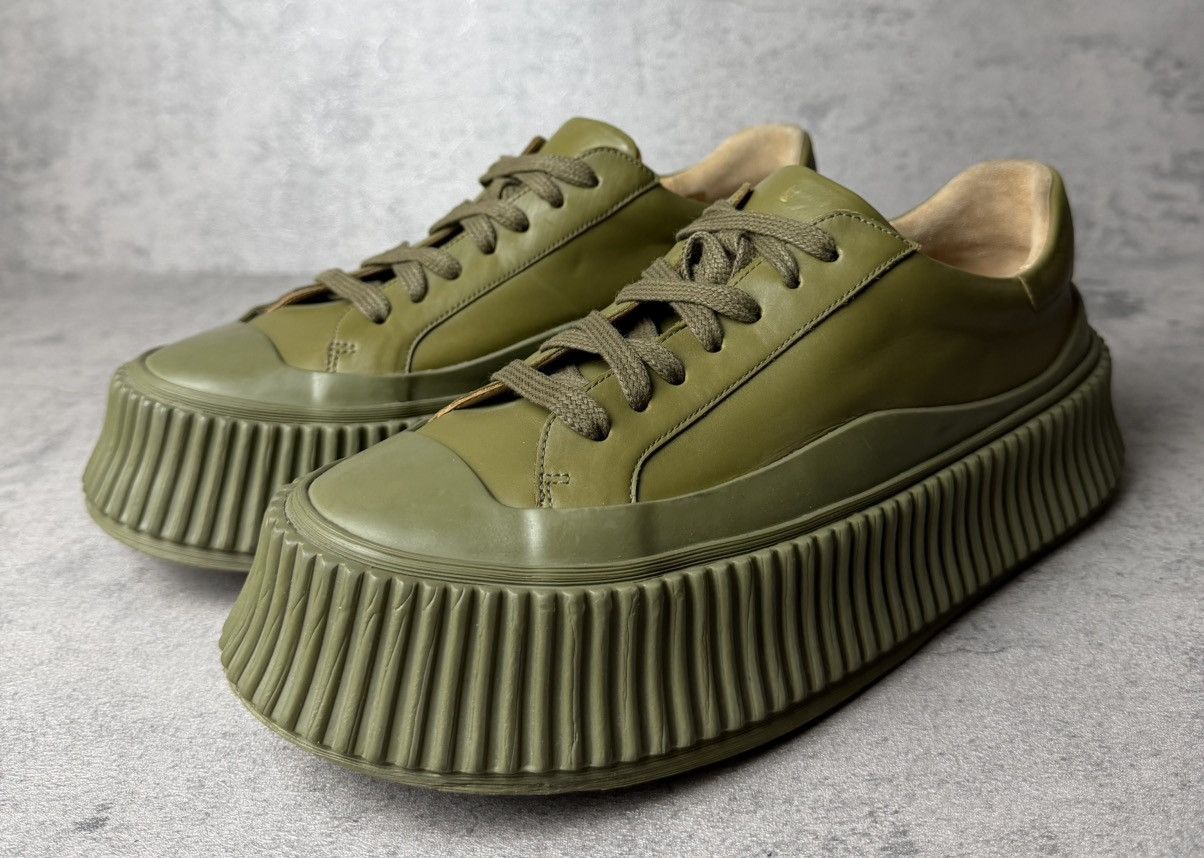 Jil Sander JIL SANDER - PLATFORM SNEAKERS Size US 8 / IT 38 - 8 Thumbnail