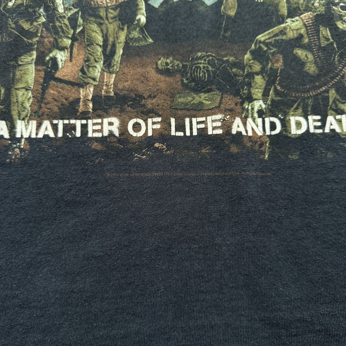 Iron Maiden Iron Maiden Vintage T-Shirt A Matter of Life and Death 2006 Size US L / EU 52-54 / 3 - 11 Thumbnail