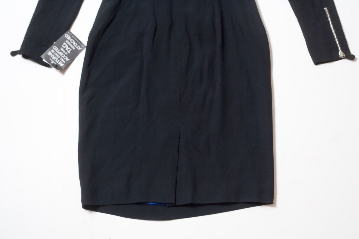 Alexander McQueen ALEXANDER MCQUEEN Multi Zip Long Sleeve Dress Size XS / US 0-2 / IT 36-38 - 13 Thumbnail