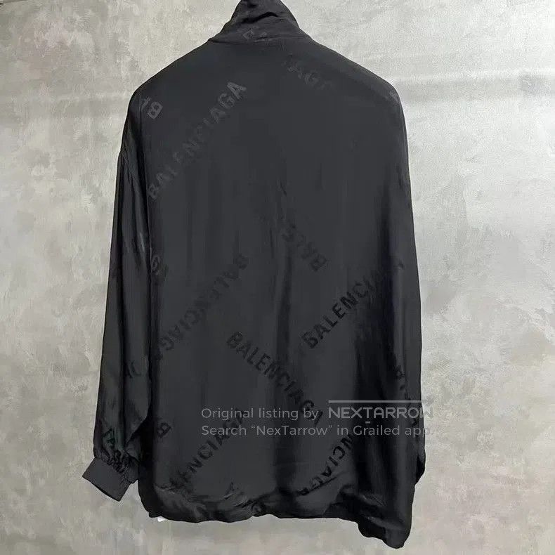 Balenciaga Balenciaga Black Logo Zip Jacket. Size US XS / EU 42 / 0 - 2 Thumbnail