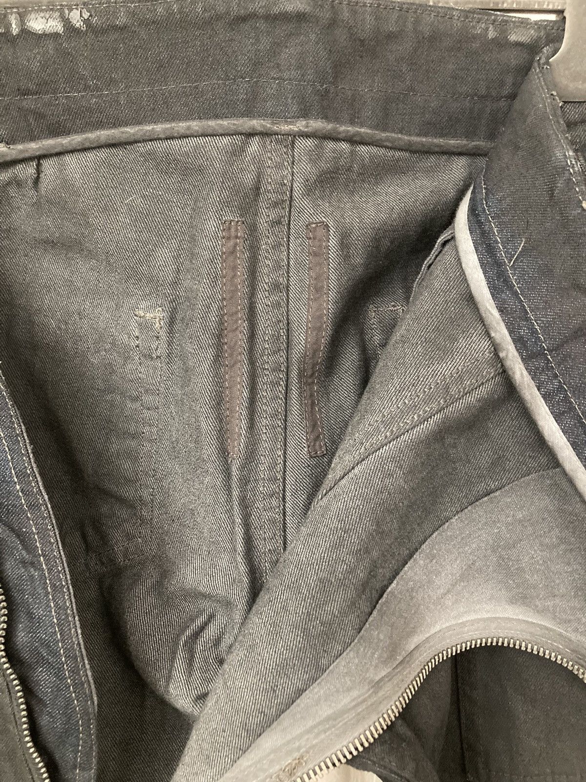 Rick Owens Drkshdw NEVER WORN / Rick Owens AIR CUT Black Denim Size US 30 / EU 46 - 6 Thumbnail