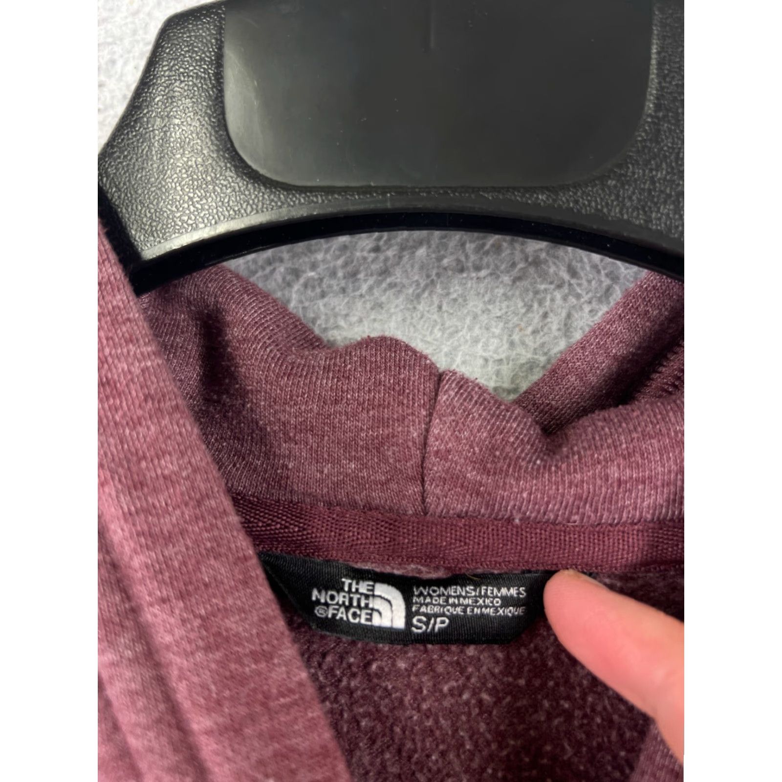 The North Face The North Face Hoodie Womens S Red Cotton Blend Jersey Hooded Pullover Logo Pocket Regular Size S / US 4 / IT 40 - 3 Thumbnail