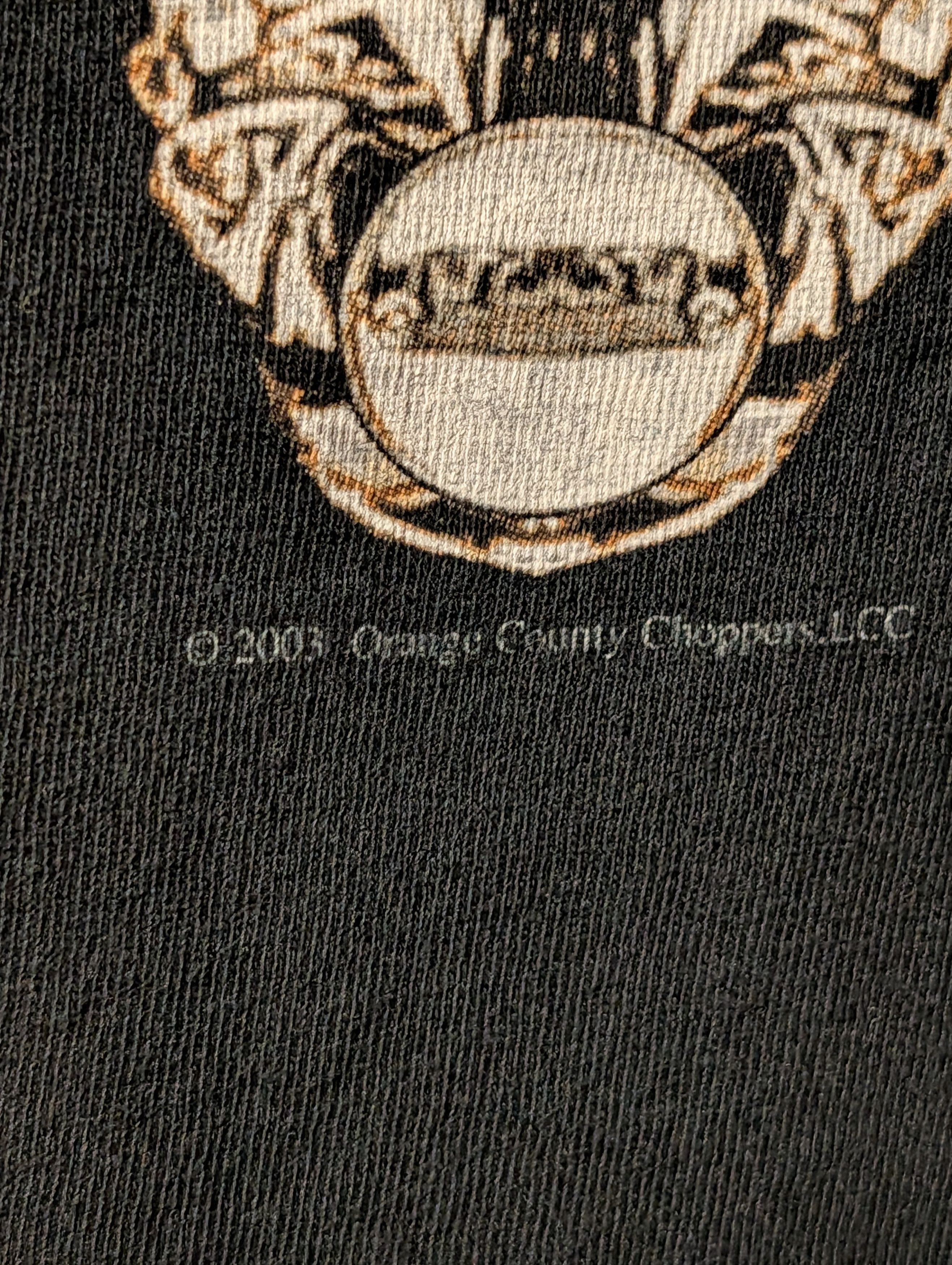 West Coast Choppers Vtg West Coast Choppers Graphic T-Shirt Jesse James Size US XXL / EU 58 / 5 - 3 Thumbnail