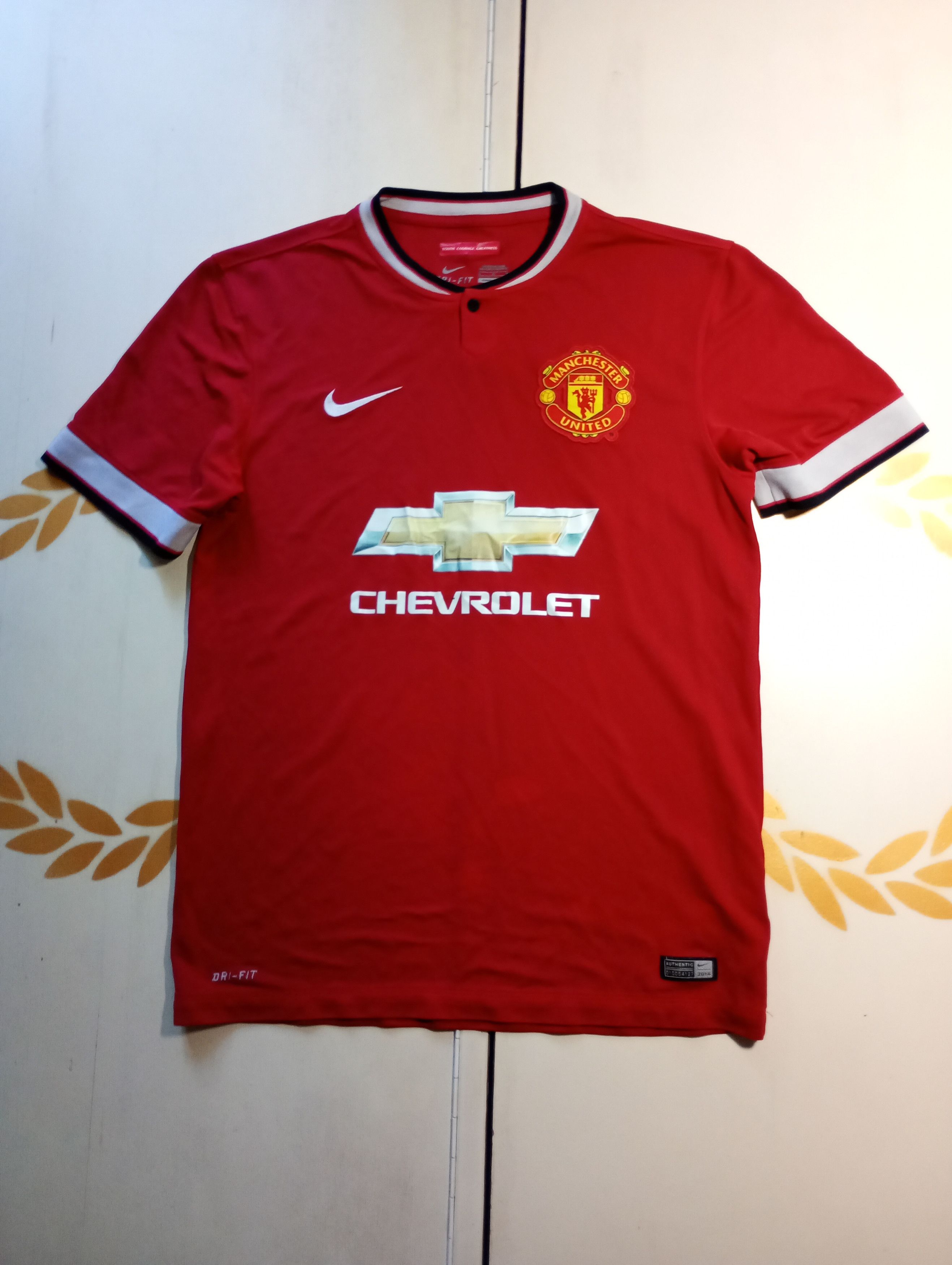 Nike Nike Manchester United Home Jersey 2014-2015 Size US M / EU 48-50 / 2 - 1 Thumbnail