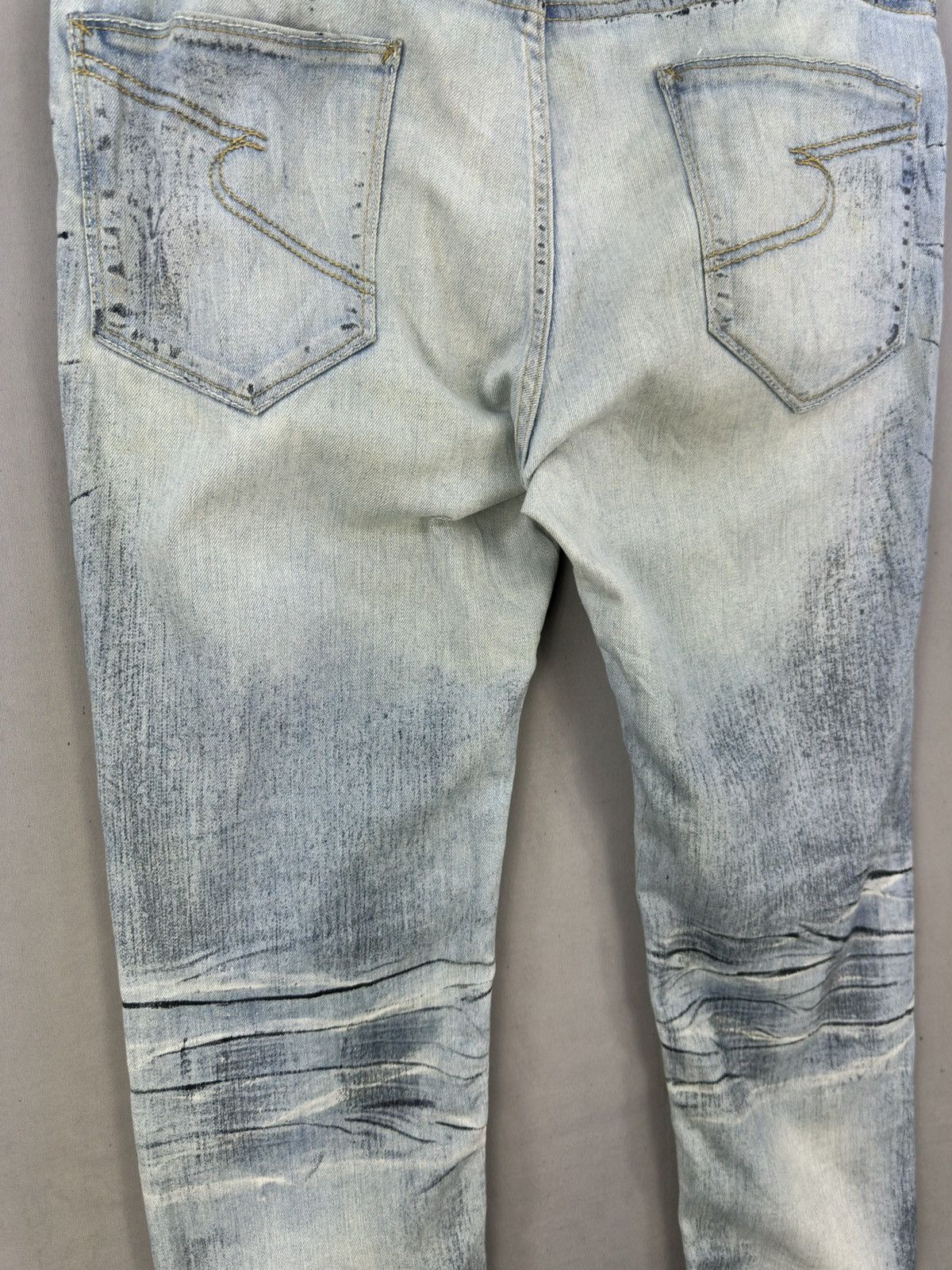 semanticdesign Vintage 90’s Semanticdesign Rare Art Slim Fit Jeans Size US 35 - 7 Thumbnail