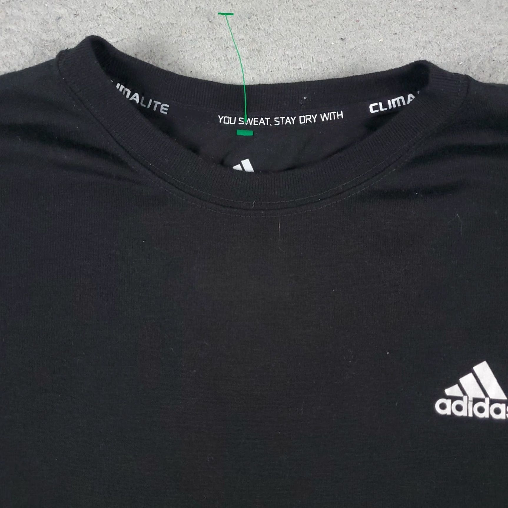 Adidas Adidas T Shirt Men Medium Black Logo Short Sleeve Crew Neck Cotton Blend Casual Sports Wear Mens Medium Black Logo T-Shirt Size US M / EU 48-50 / 2 - 3 Thumbnail