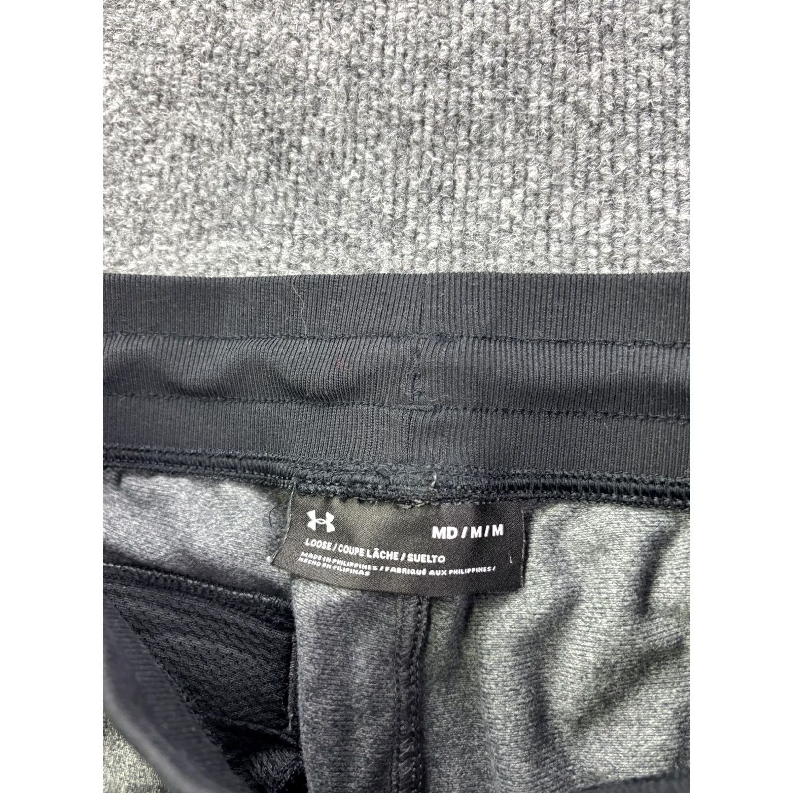 Under Armour Under Armour Sweatpants Mens M 32x28 Gray Fleece Jogger Zip Pockets Pants Jogger Casual Activewear Size US 31 - 2 Thumbnail