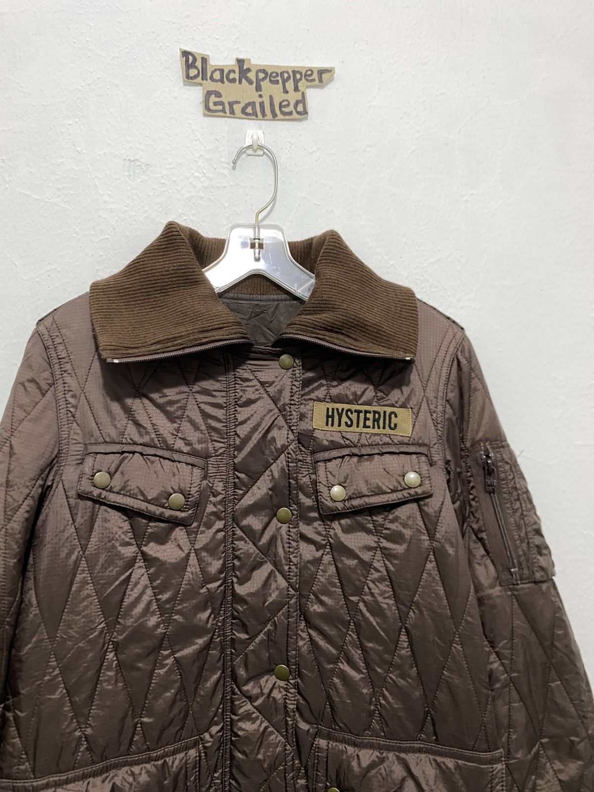 Hysteric Glamour ❤️‍🔥 Hysteric Glamour Quilted Coat Jacket Size US S / EU 44-46 / 1 - 2 Thumbnail