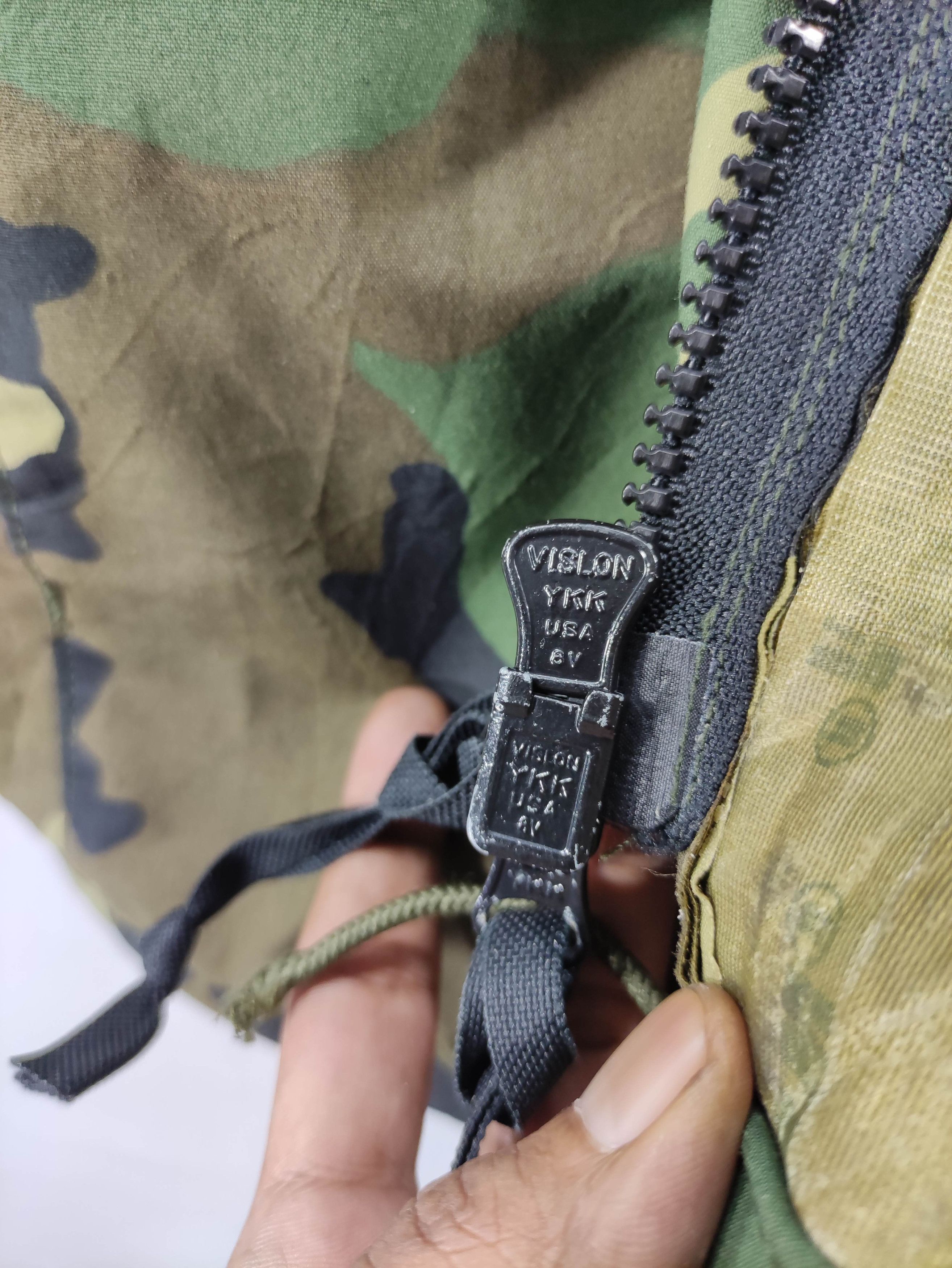 Vintage Vintage 90s Us Army Parka Woodland Camo Size US XL / EU 56 / 4 - 8 Thumbnail