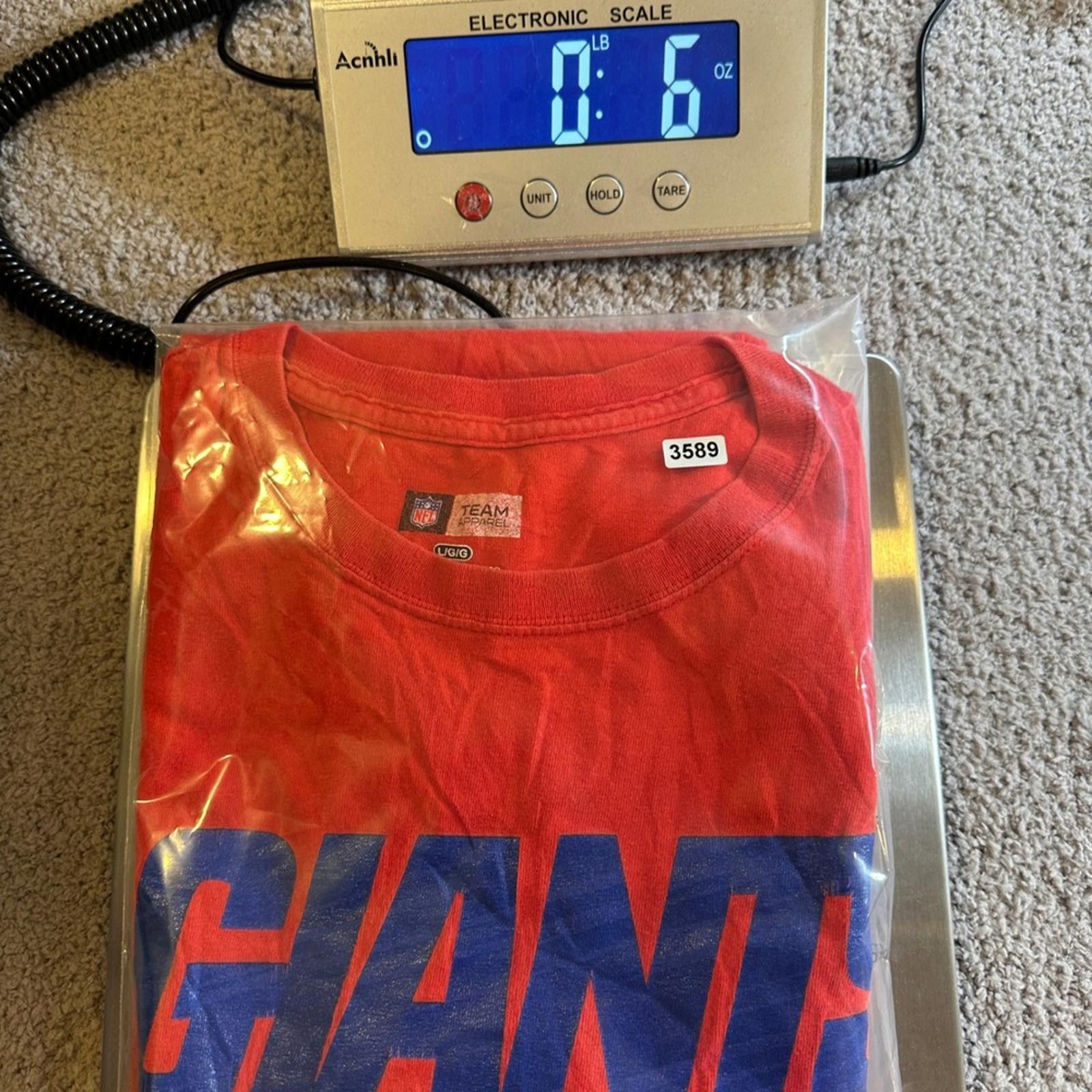 Other New York Giants Football Graphic T Shirt NFL Team Apparel Size US L / EU 52-54 / 3 - 5 Thumbnail