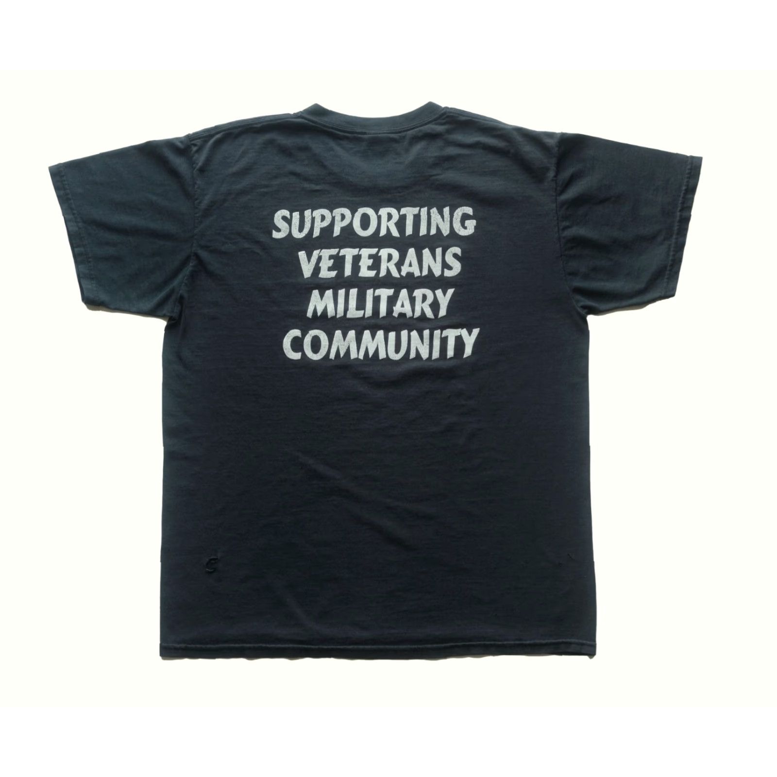 Jerzees VINTAGE JERZEES T SHIRT MEN American Legion Veterans Support VTG 1990s Black SZ L Short Sleeve Crew Neck USA Size US L / EU 52-54 / 3 - 4 Thumbnail