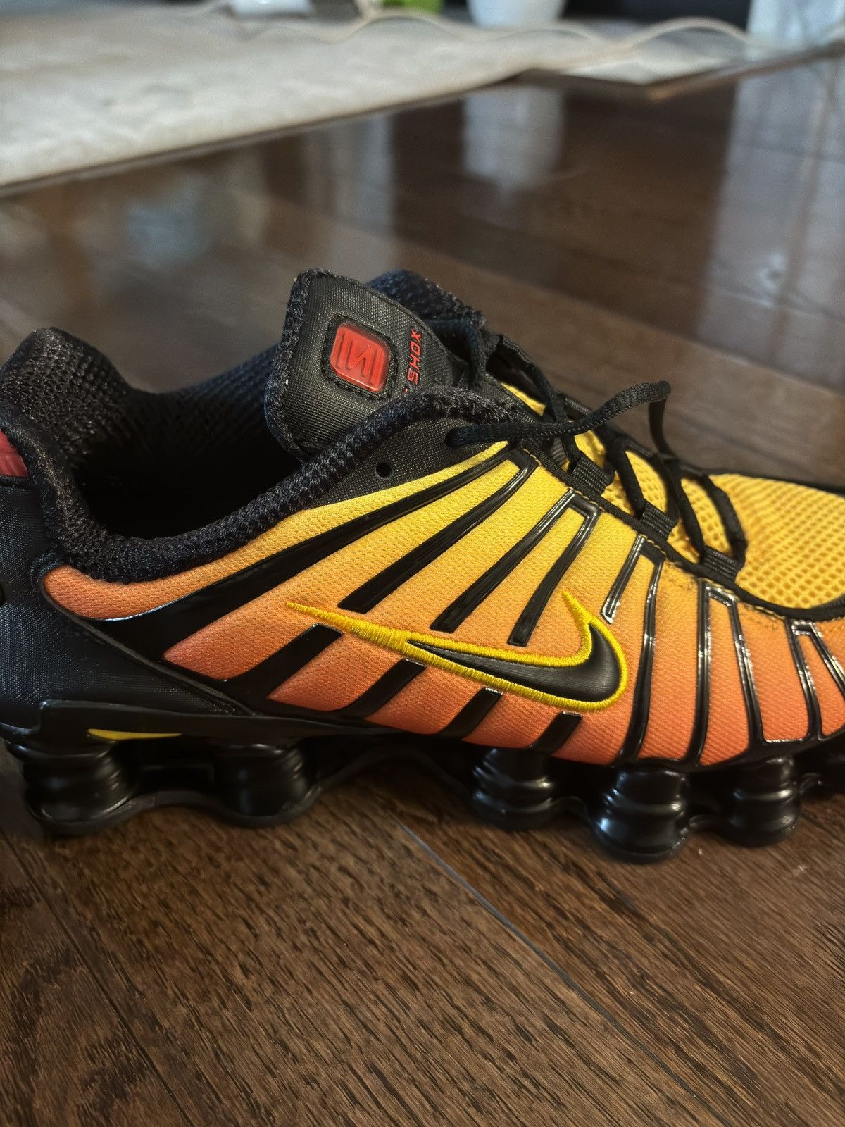 Nike Nike Shox TL trainers in yellow and orange #sneakers Size US 8.5 / EU 41-42 - 5 Thumbnail