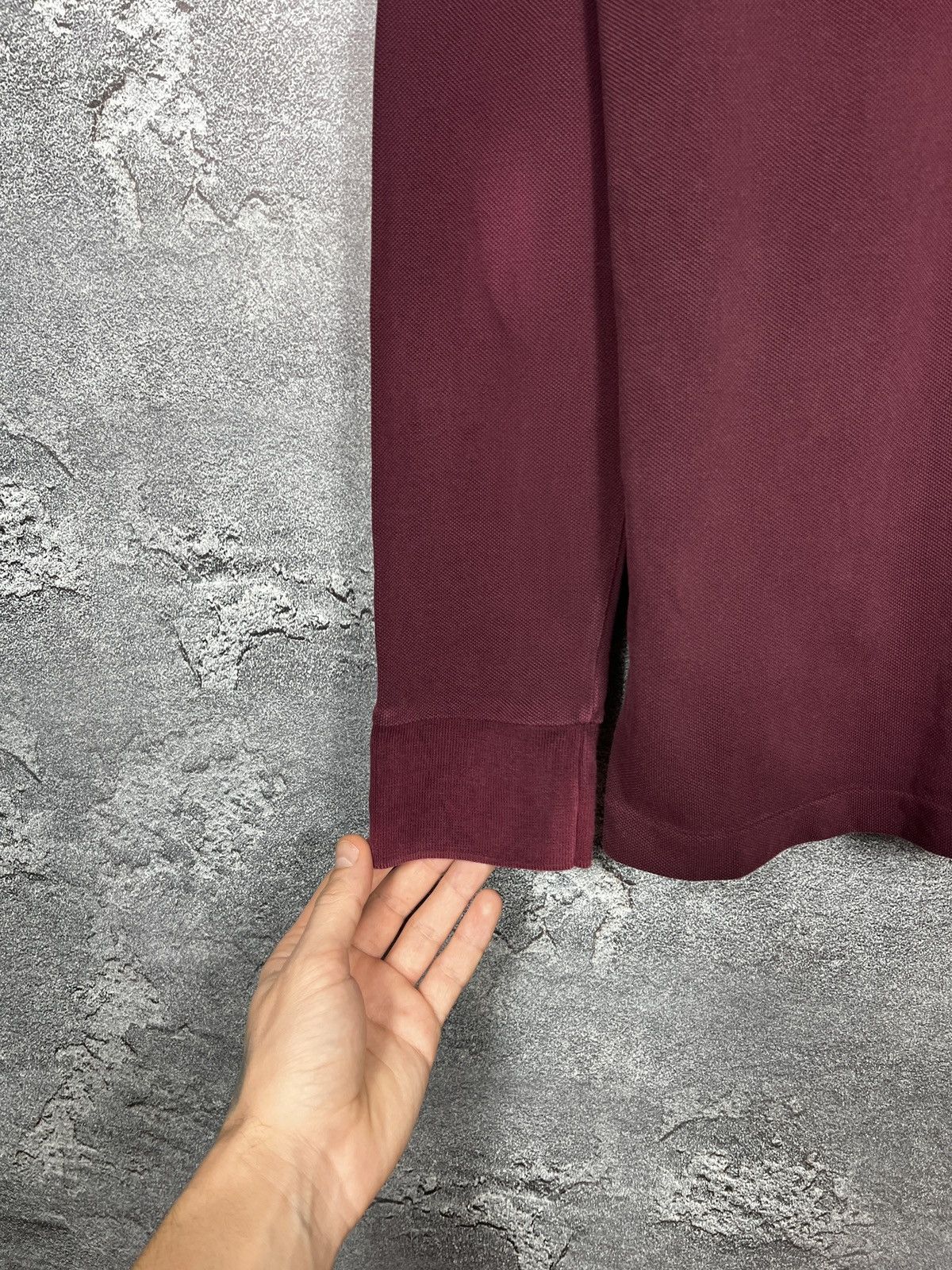 Burberry Vintage Burberry Long Sleeve Shirt With Metal Logo Size US S / EU 44-46 / 1 - 11 Thumbnail