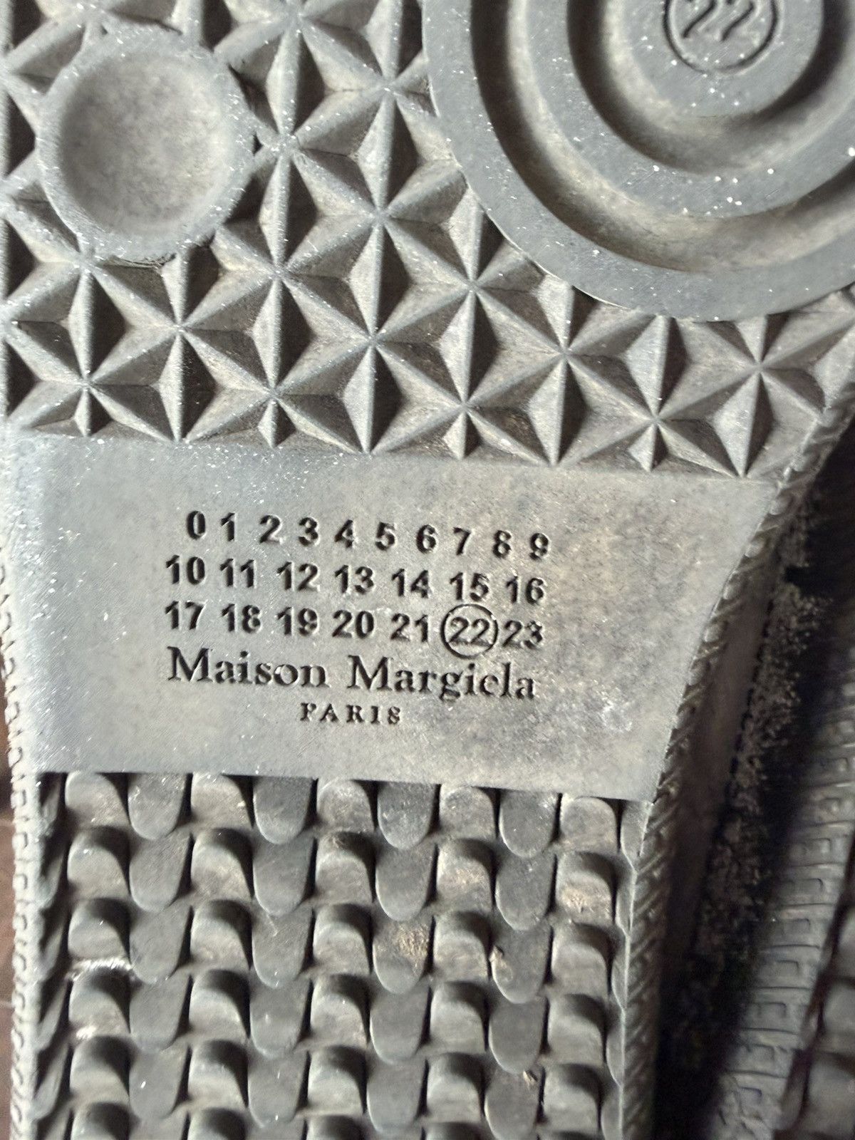Maison Margiela Maison Margiela White Paint Gats Size US 8.5 / EU 41-42 - 9 Thumbnail