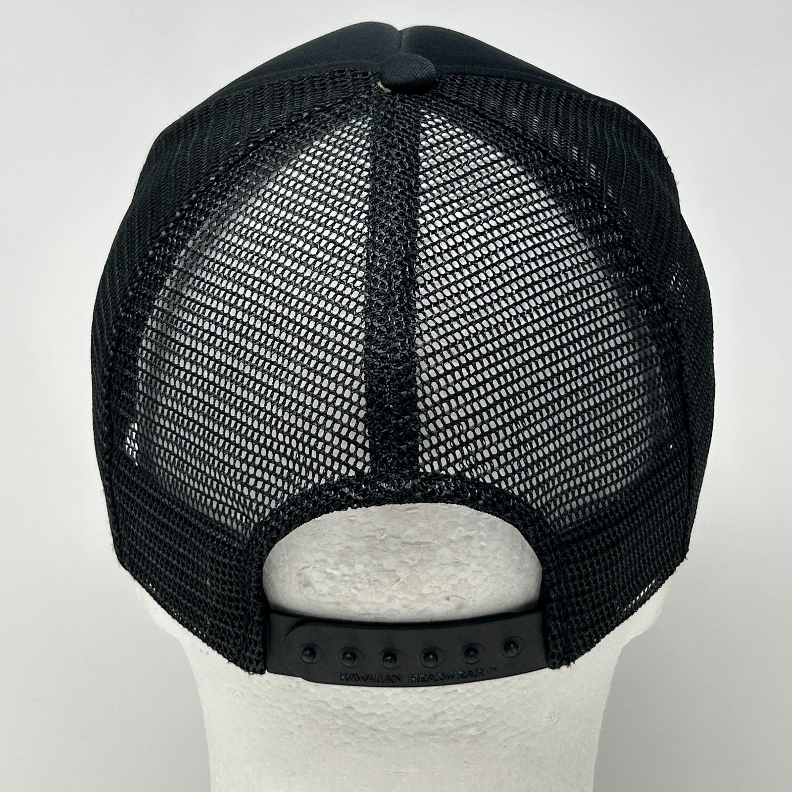 Vintage Vintage 90s Hawaii Trucker Hat Baseball Cap Rope Cord Black Size ONE SIZE - 3 Thumbnail