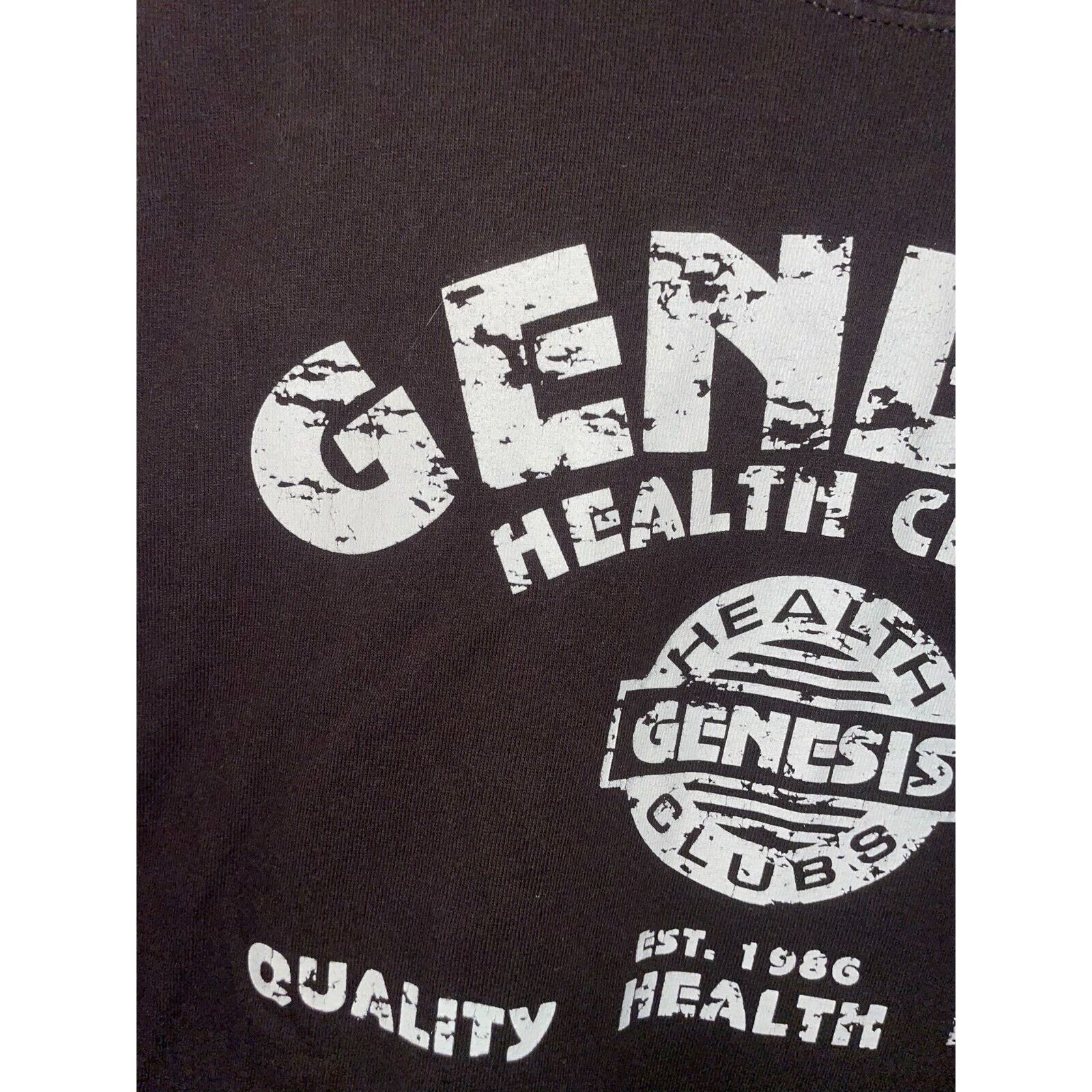 Vintage Vintage Genesis Health Clubs Shirt Brown Graphic Tee L Large Size US L / EU 52-54 / 3 - 3 Thumbnail