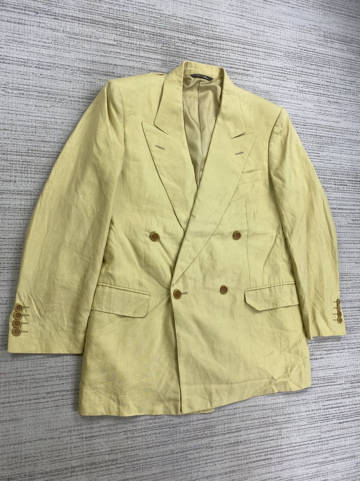 Christian Dior Monsieur × Japanese Brand × Vintage Christian Dior Monsieur Double Breasted Blazer Jacket Size US M / EU 48-50 / 2 - 3 Thumbnail