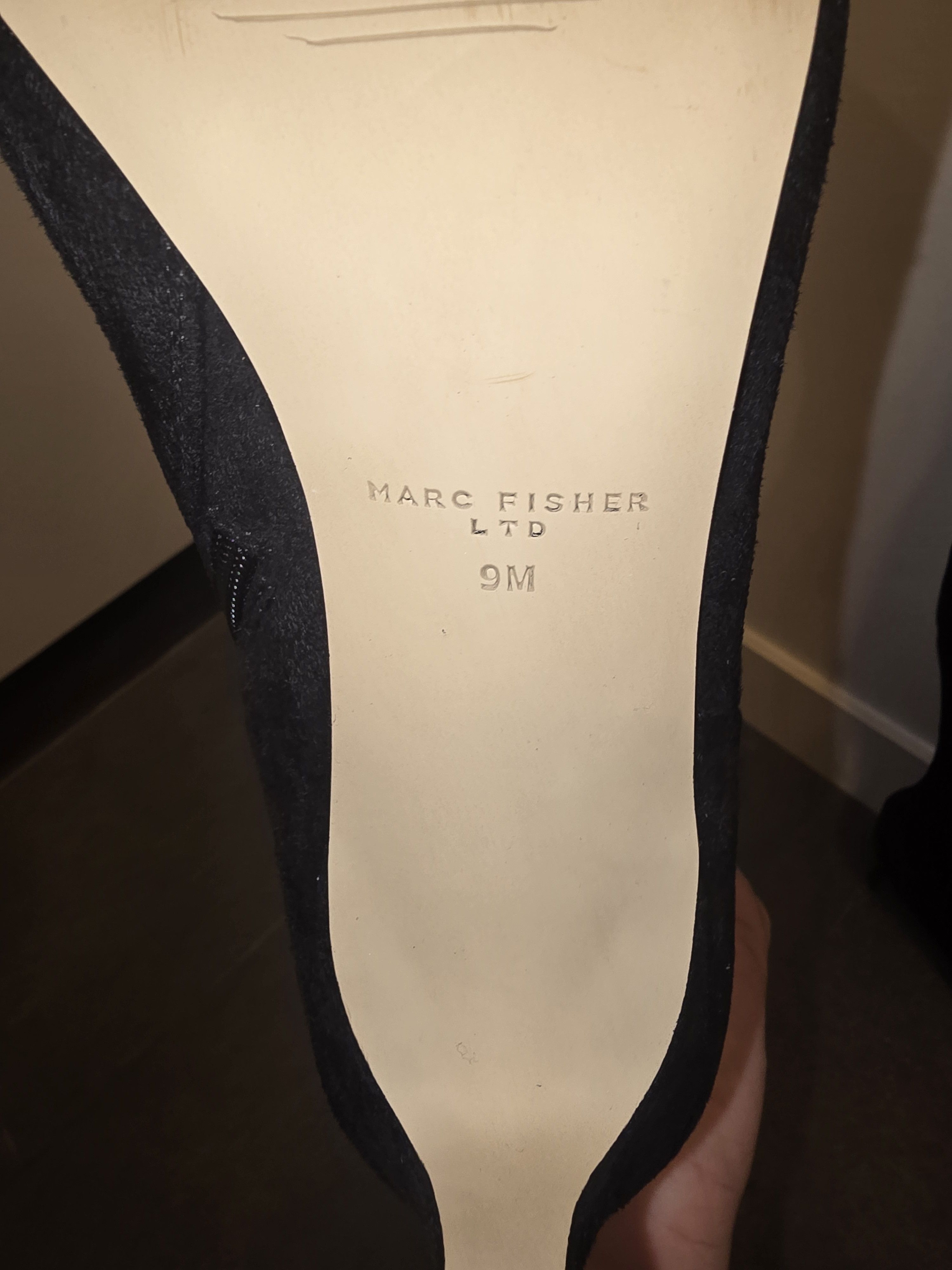 Marc Fisher Marc Fisher LTD Black Genessa3 Over-the-knee Boots Size 9M Size US 9 / IT 39 - 11 Thumbnail