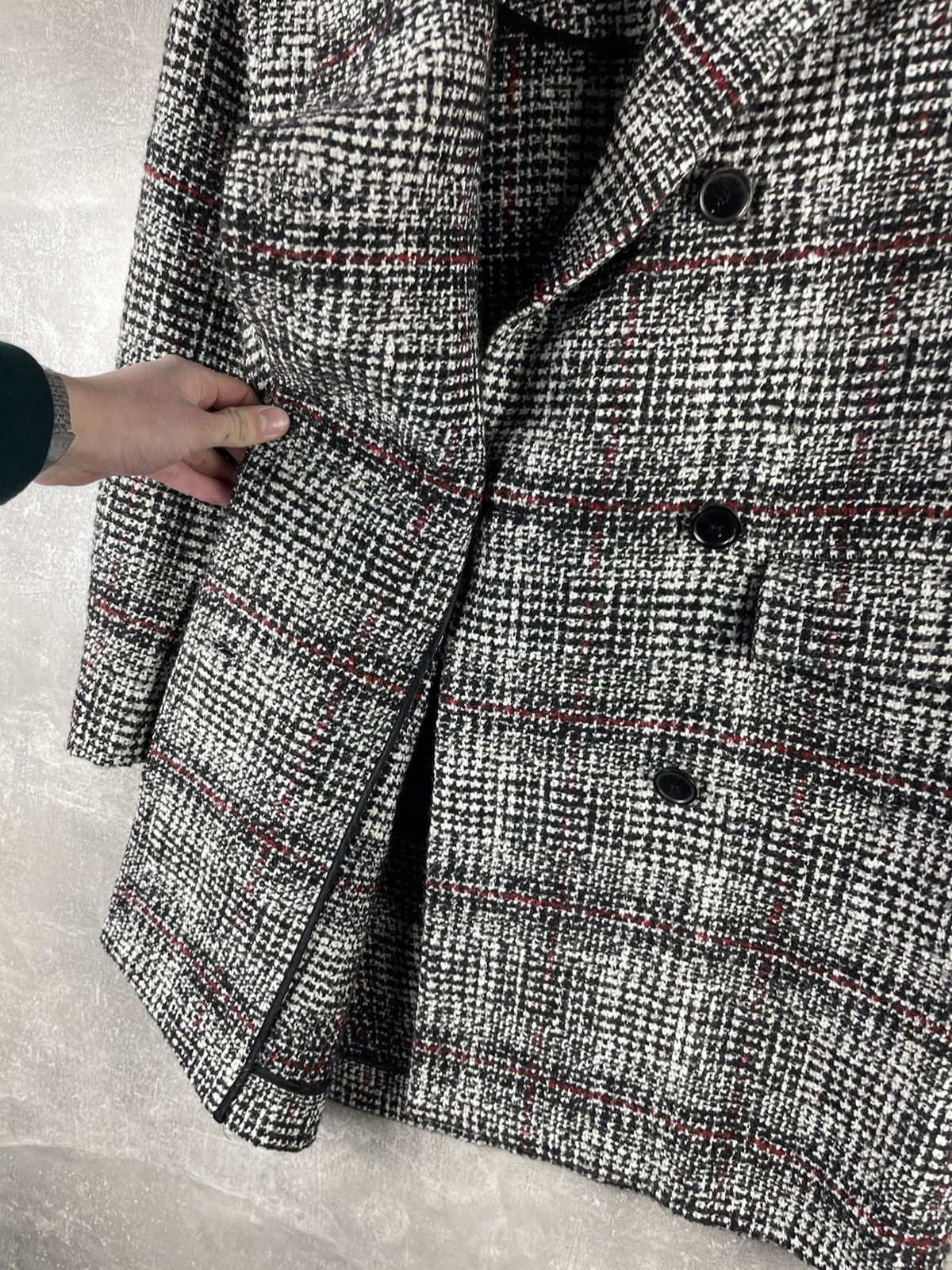 Isabel Marant Etoile Isabel Marant Étoile Tweed Wool Blend Double Breasted Coat Size S / US 4 / IT 40 - 8 Thumbnail