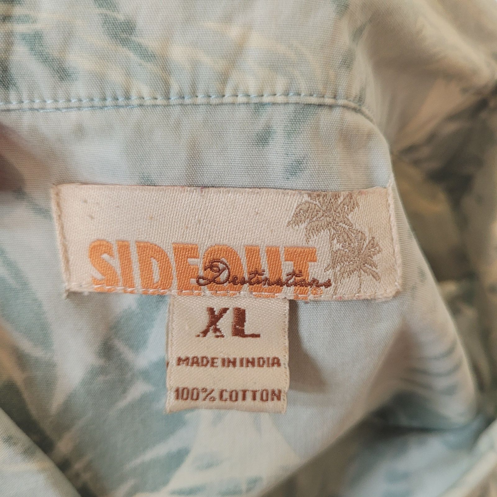 Sideout Hawaiian Shirt 2XL Sideout Aloha Tropical Fits XXL Tag XL Size US XL / EU 56 / 4 - 5 Thumbnail