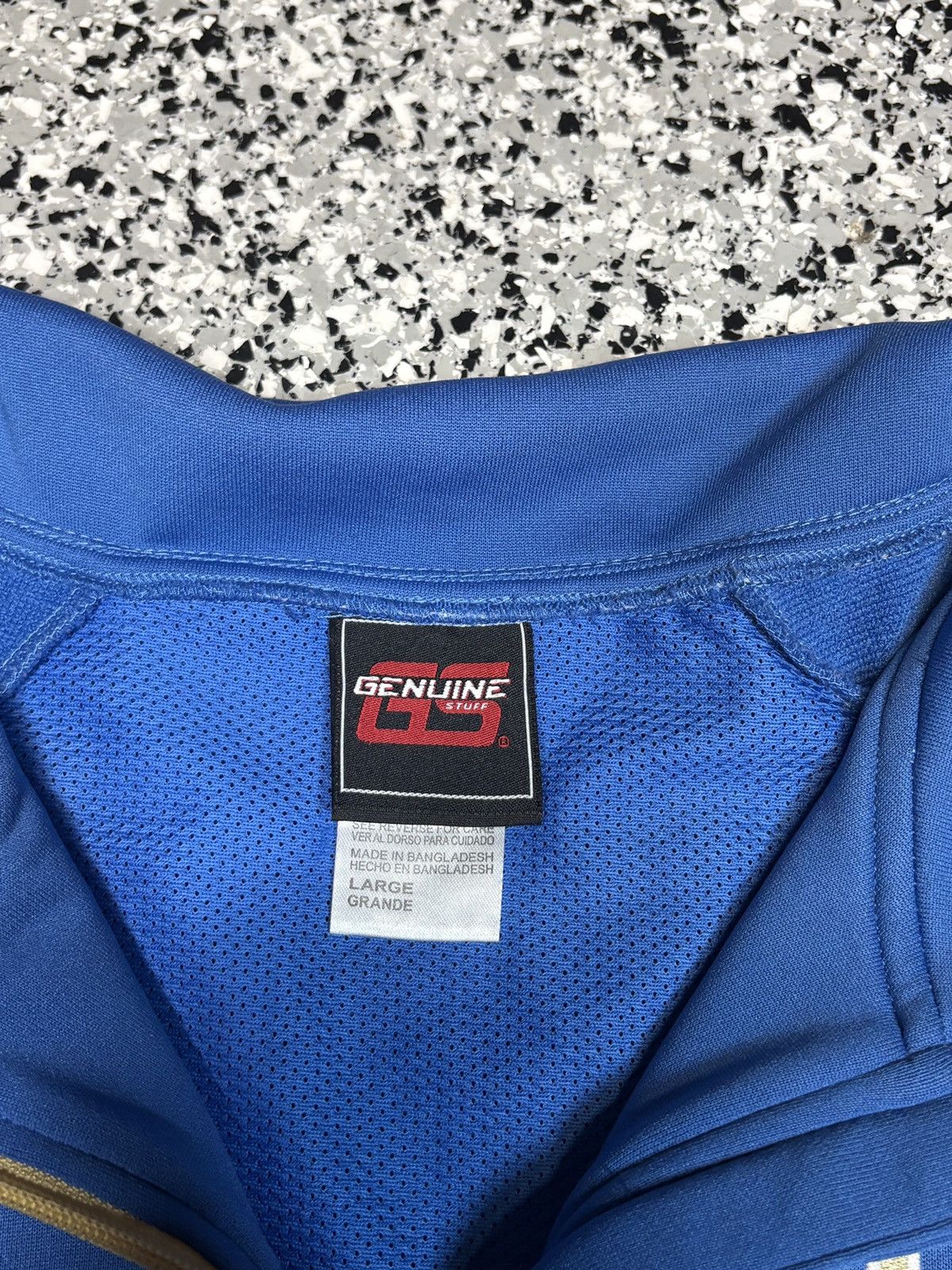 NCAA Vintage Genuine Stuff UCLA College 1/4 Zip Jacket Sz. L 0650 Size US L / EU 52-54 / 3 - 3 Thumbnail