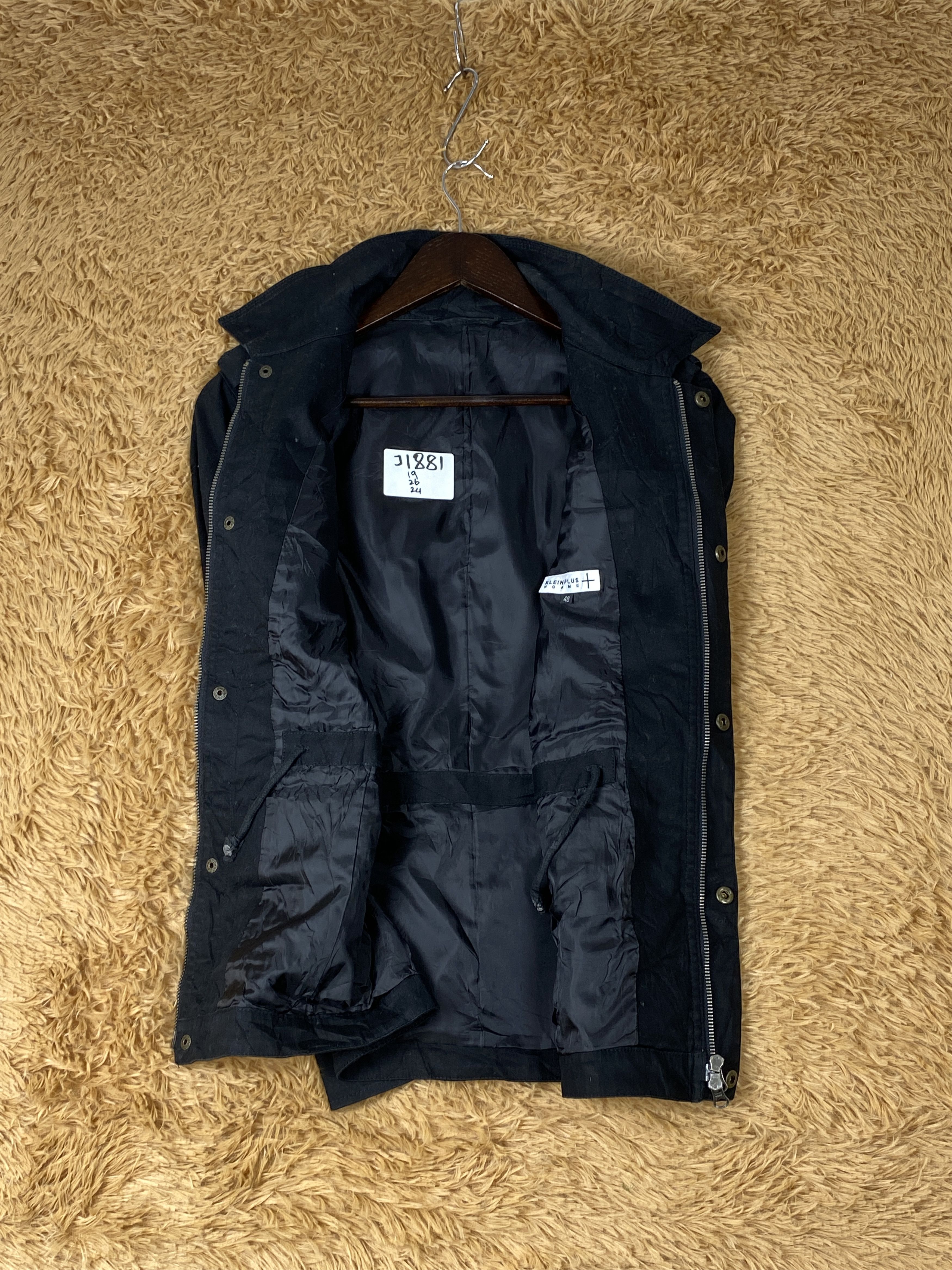 Japanese Brand Vintage Klein Plus Homme Zip Up Jacket J1881 Size US S / EU 44-46 / 1 - 6 Thumbnail