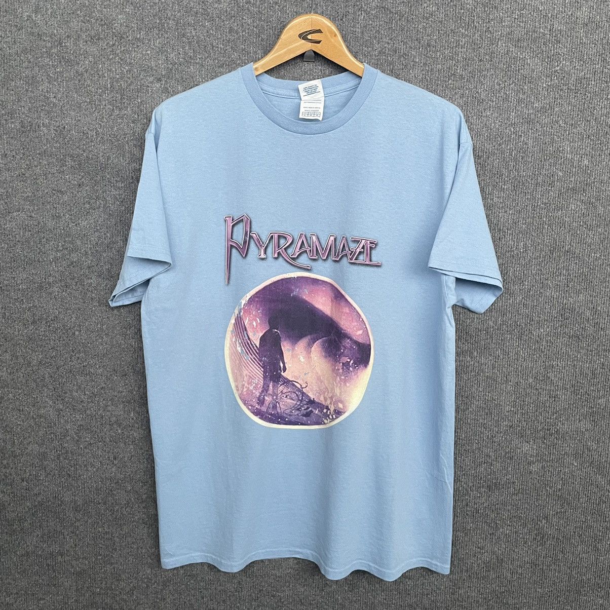 Band Tees × Vintage Vintage Pyramaze Danish Power Metal Band T Shirt Rare Size US L / EU 52-54 / 3 - 1 Thumbnail