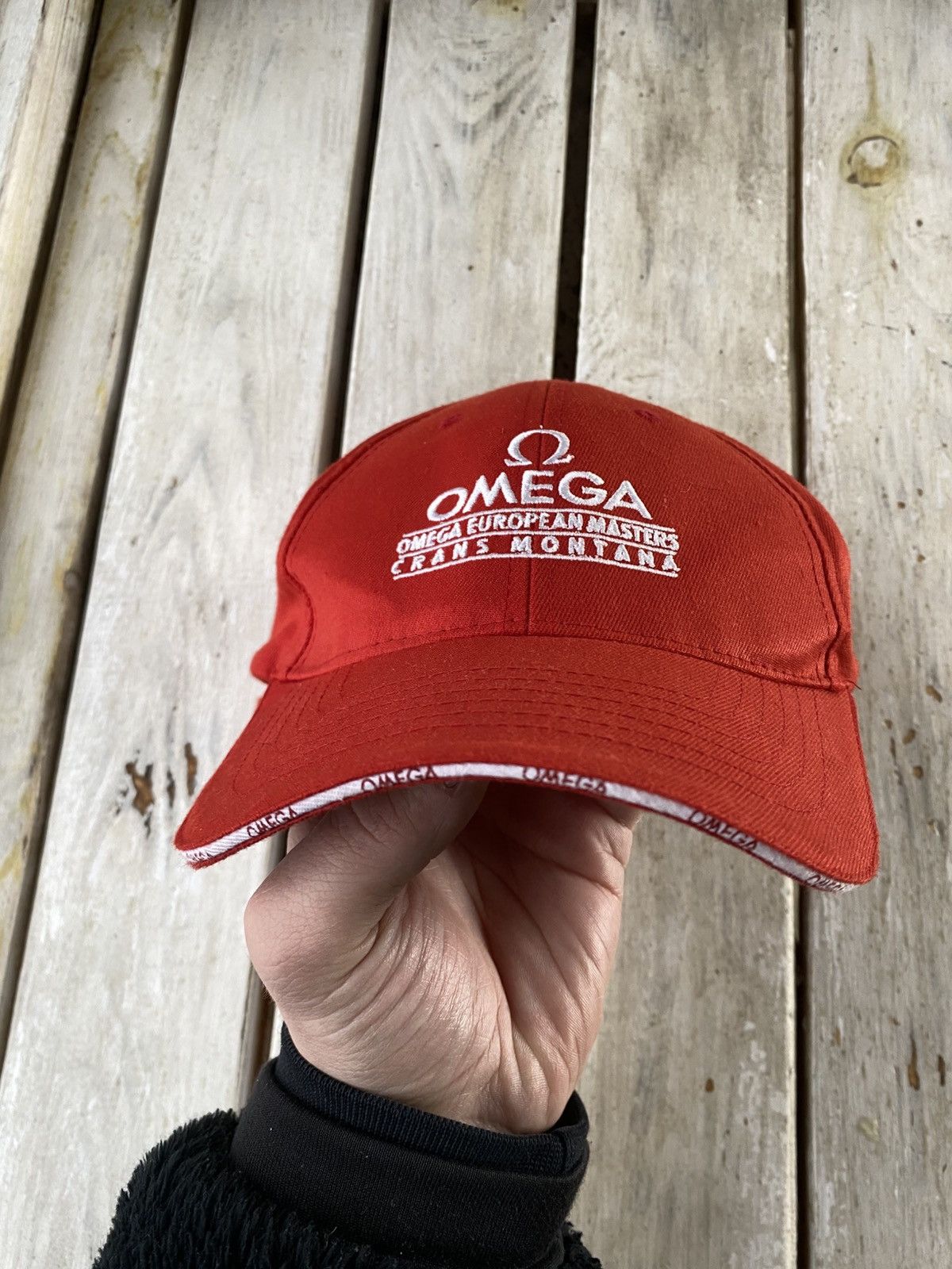 Omega × Vintage Vintage 90s Omega Logo Swiss watch hat cap Y2K Size ONE SIZE - 2 Thumbnail