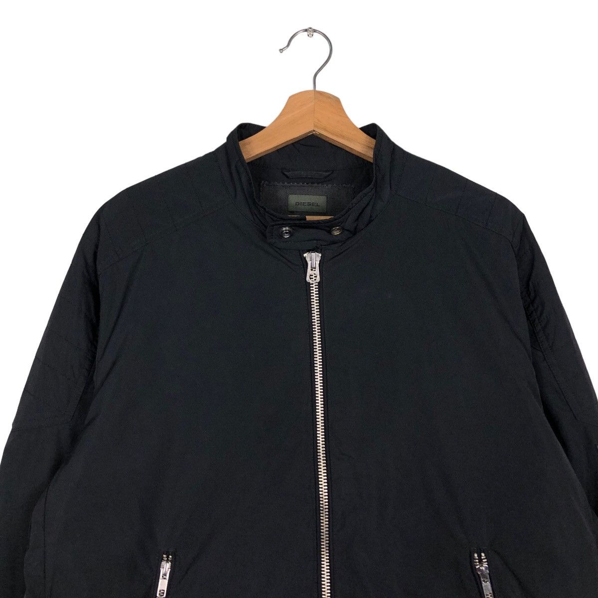 Diesel 🔥Biker Jacket Diesel Zipper Jacket Bondage Parachute Design Size US XXL / EU 58 / 5 - 3 Thumbnail