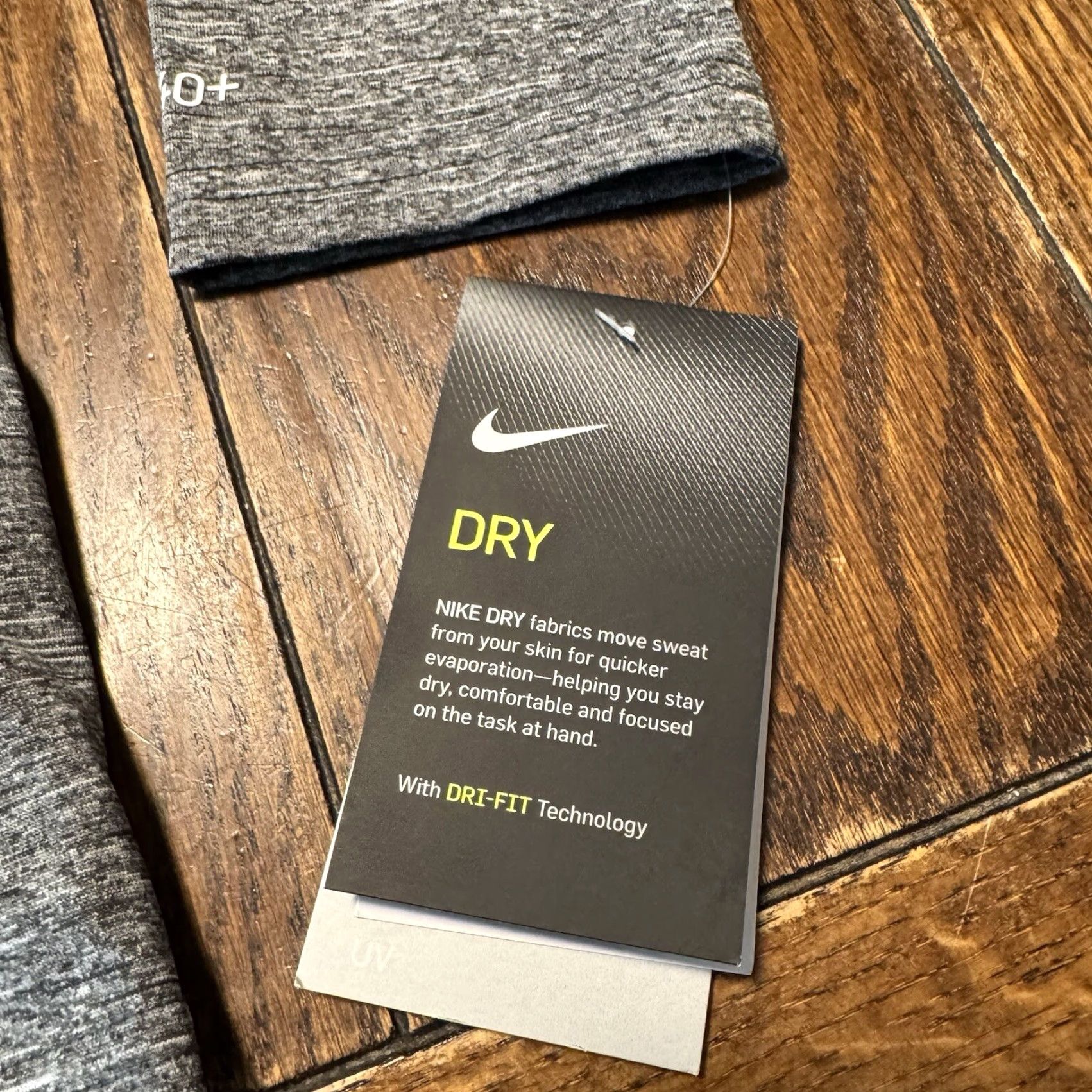 Nike Nike Swim Shirt Mens Size S Gray Long Sleeve UV Protection Dri-FIT Beach Activewear Size US S / EU 44-46 / 1 - 7 Thumbnail