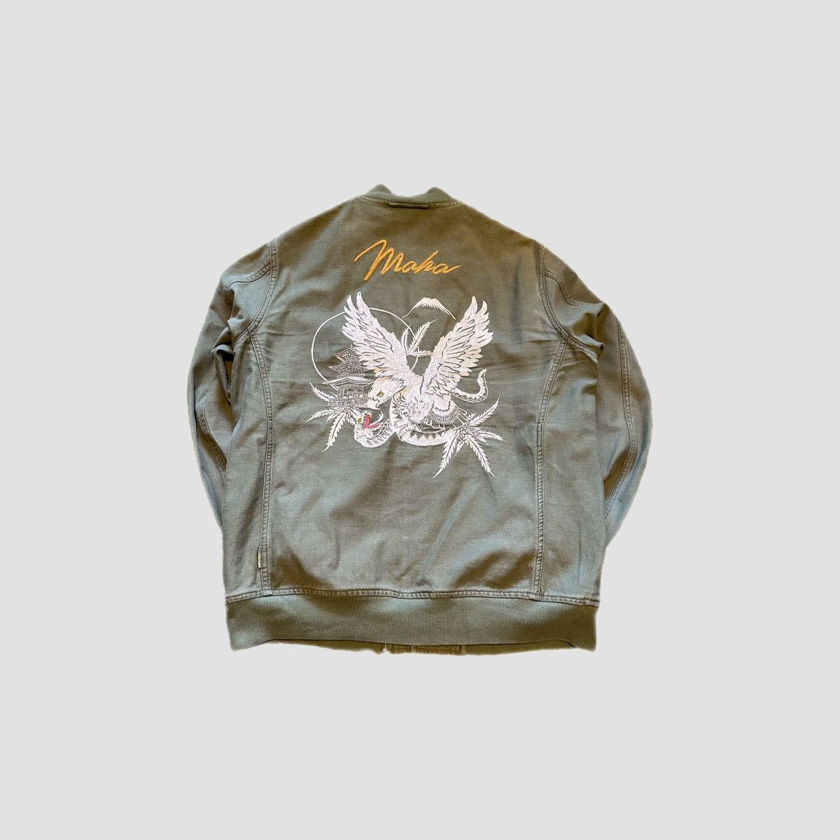 Maharishi Maharishi Eagle Vs Snake Embroidered Flight Jacket Size US M / EU 48-50 / 2 - 1 Thumbnail