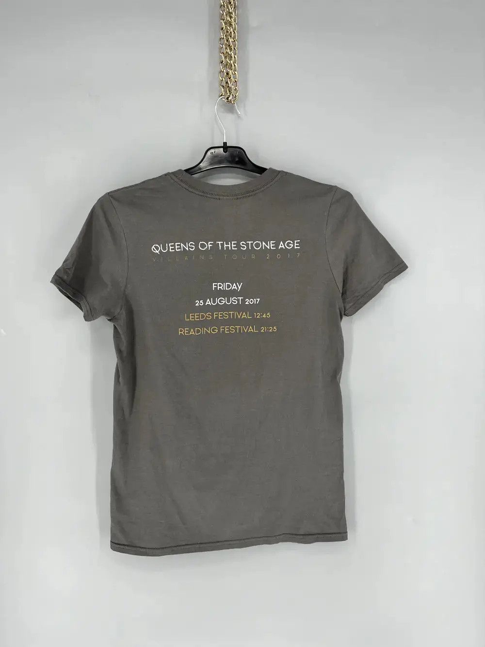 Band Tees × Vintage Vintage Queens Of The Stone Age Villains Tour Shirts Size US S / EU 44-46 / 1 - 8 Thumbnail