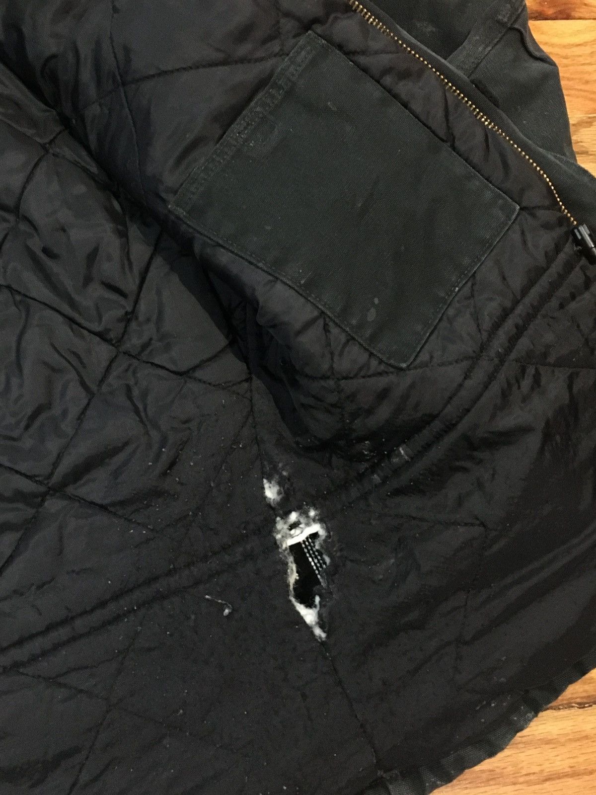 Carhartt × Vintage Black Carhartt Jacket Faded Distressed Y2K Size US L / EU 52-54 / 3 - 6 Thumbnail