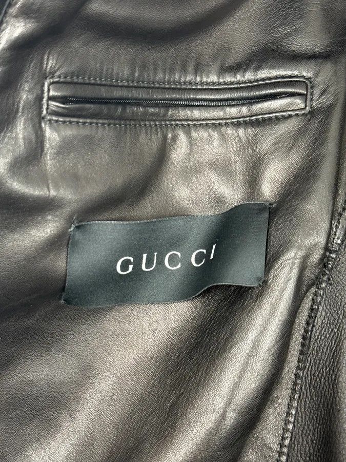 Gucci FW2000 Gucci Tornado Storm Padded Leather Vest by Tom Ford Size US S / EU 44-46 / 1 - 10 Thumbnail