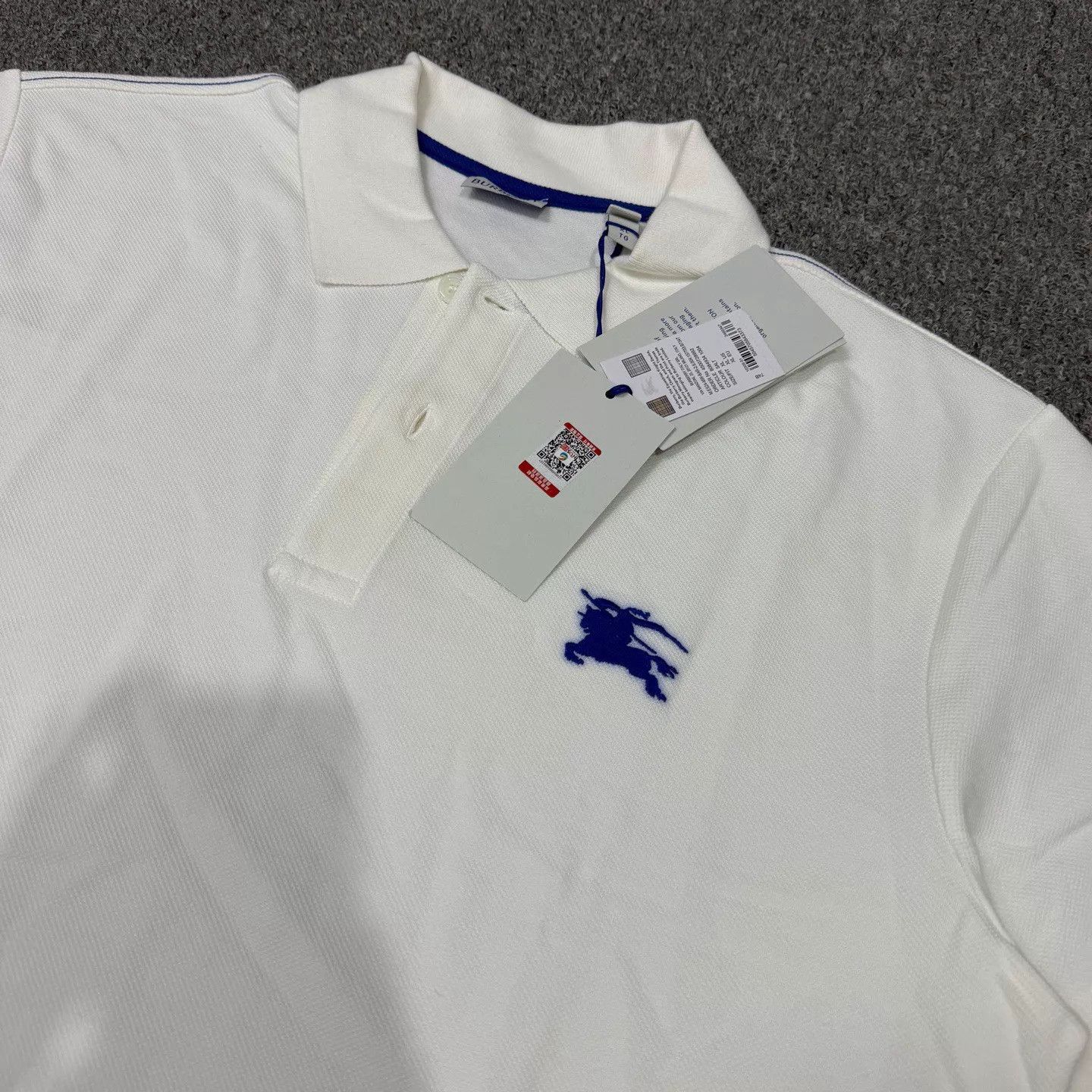 Burberry Burberry New Short Sleeve Horseferry Polo Shirt XL Size US XL / EU 56 / 4 - 3 Thumbnail