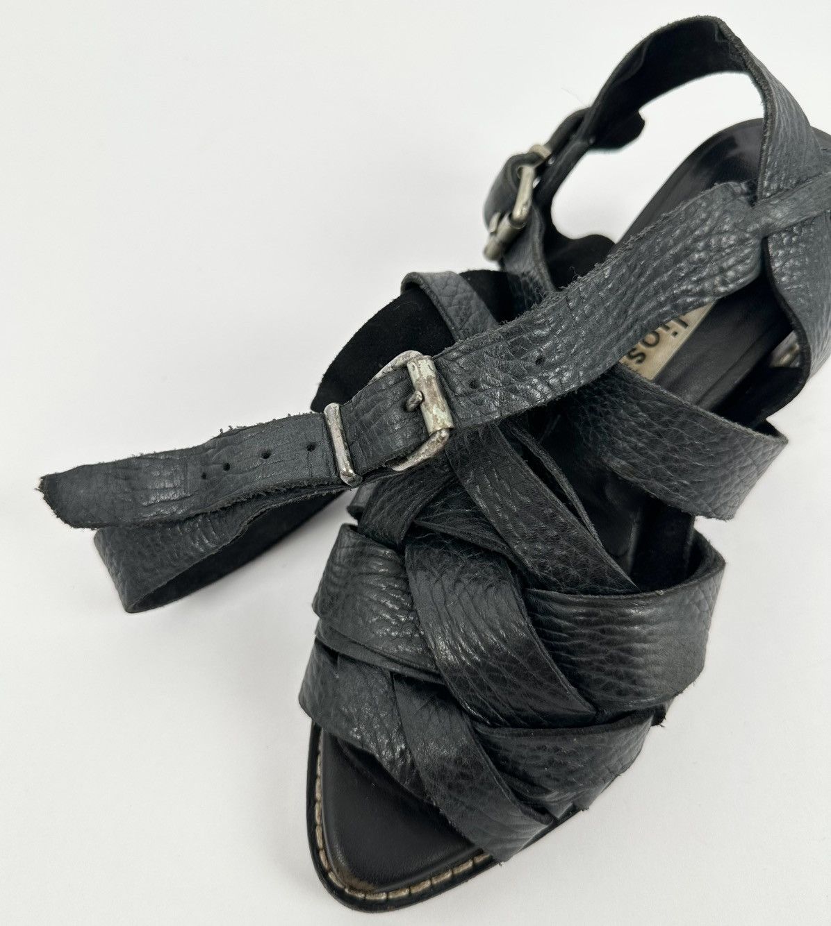 Acne Studios - Lenna Multiple Leather Strap Sandals