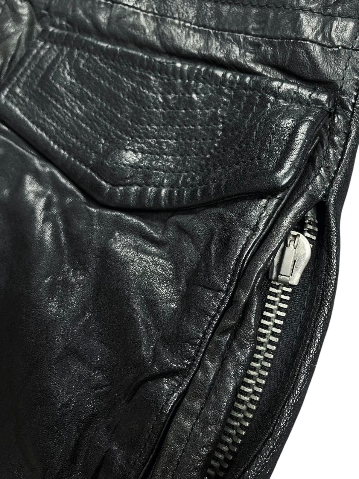 Ekam 2000s The Moon Age Devilment - Vkei Style Leather Jacket Size US M / EU 48-50 / 2 - 8 Thumbnail