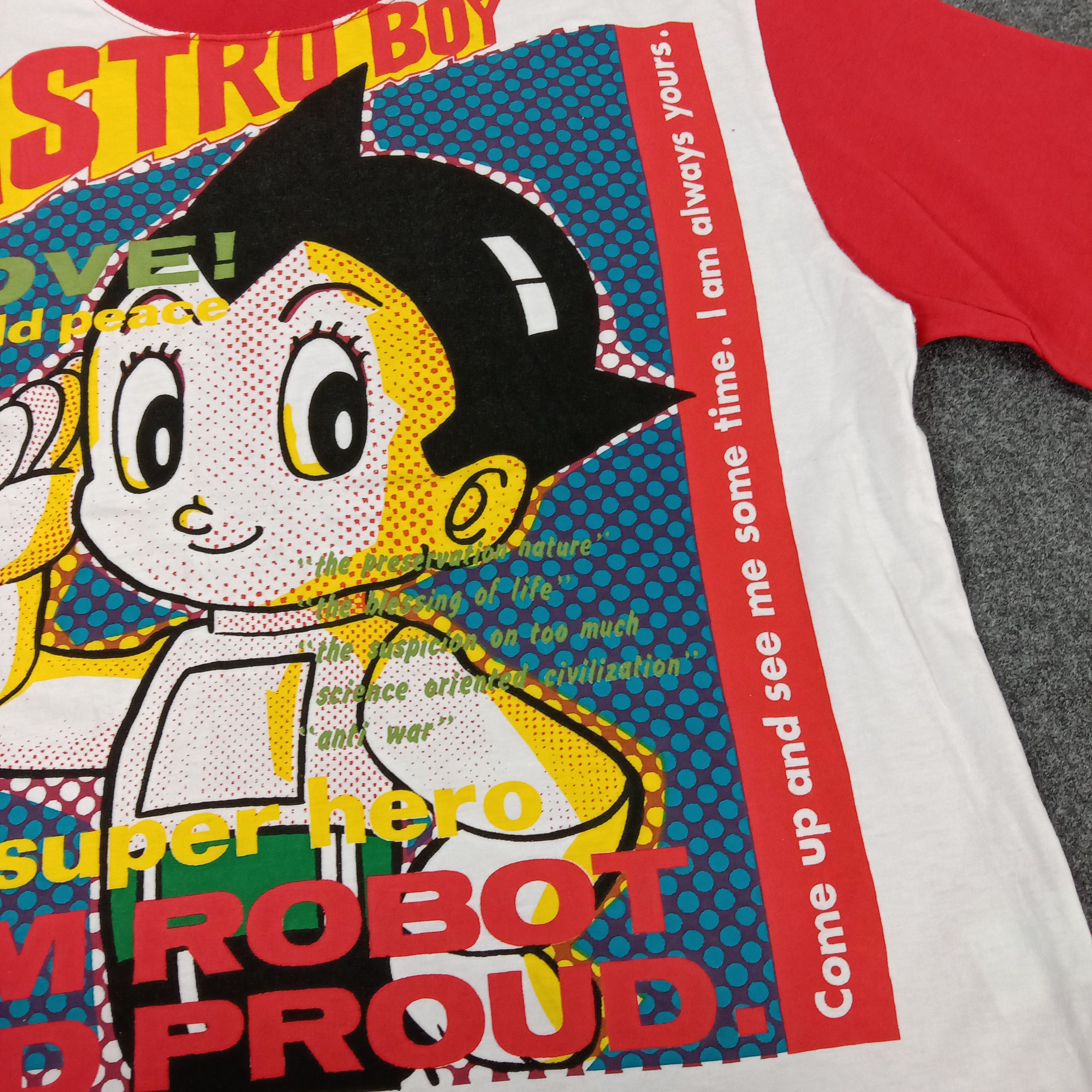 Anime × Cartoon Network × Vintage Astro Boy Japanese Anime Movie Tshirt Size US L / EU 52-54 / 3 - 3 Thumbnail