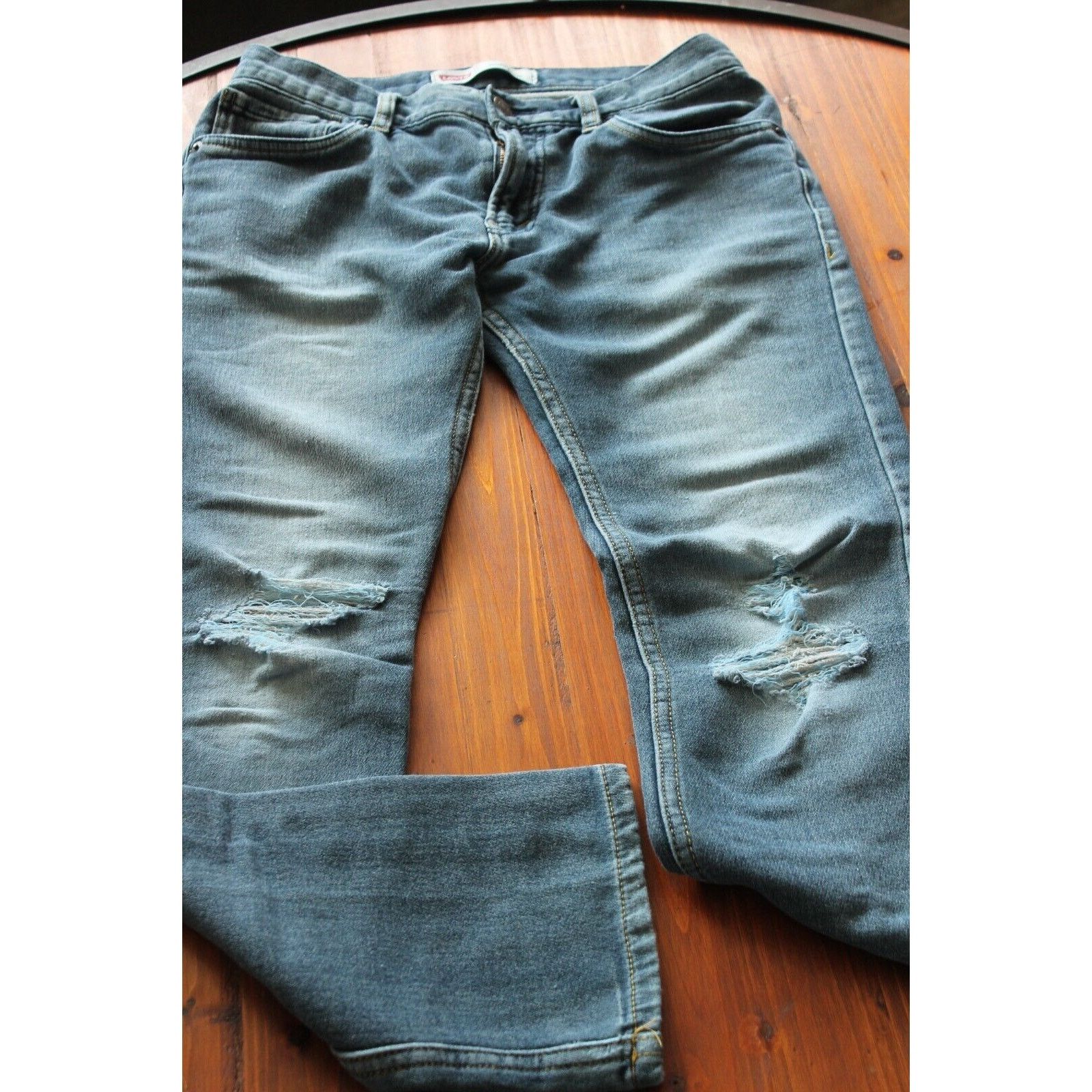 Levi's LEVIS 511 Mens 28x28 -16 reg-Distressed, Super Cool! Size US 28 / EU 44 - 1 Thumbnail