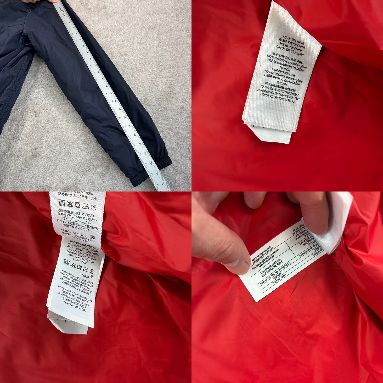 Polo Ralph Lauren Polo Ralph Lauren Coaches Jacket Men L Navy Snap Windbreaker Logo All Seasons Pockets Size US L / EU 52-54 / 3 - 8 Thumbnail