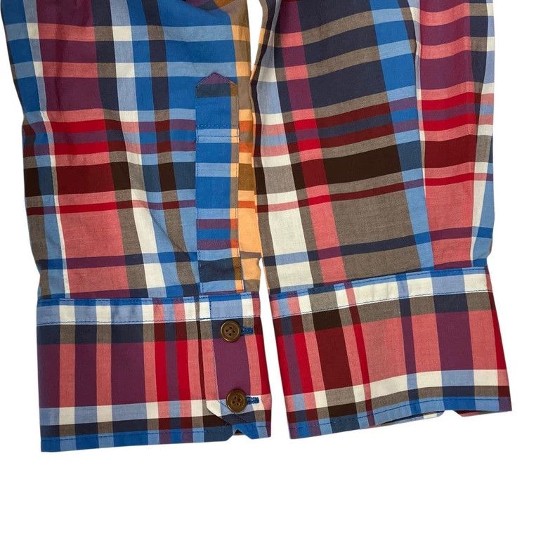 Vivienne Westwood Vivienne Westwood size03 Knitted collar checkered shirt Size M / US 6-8 / IT 42-44 - 4 Thumbnail