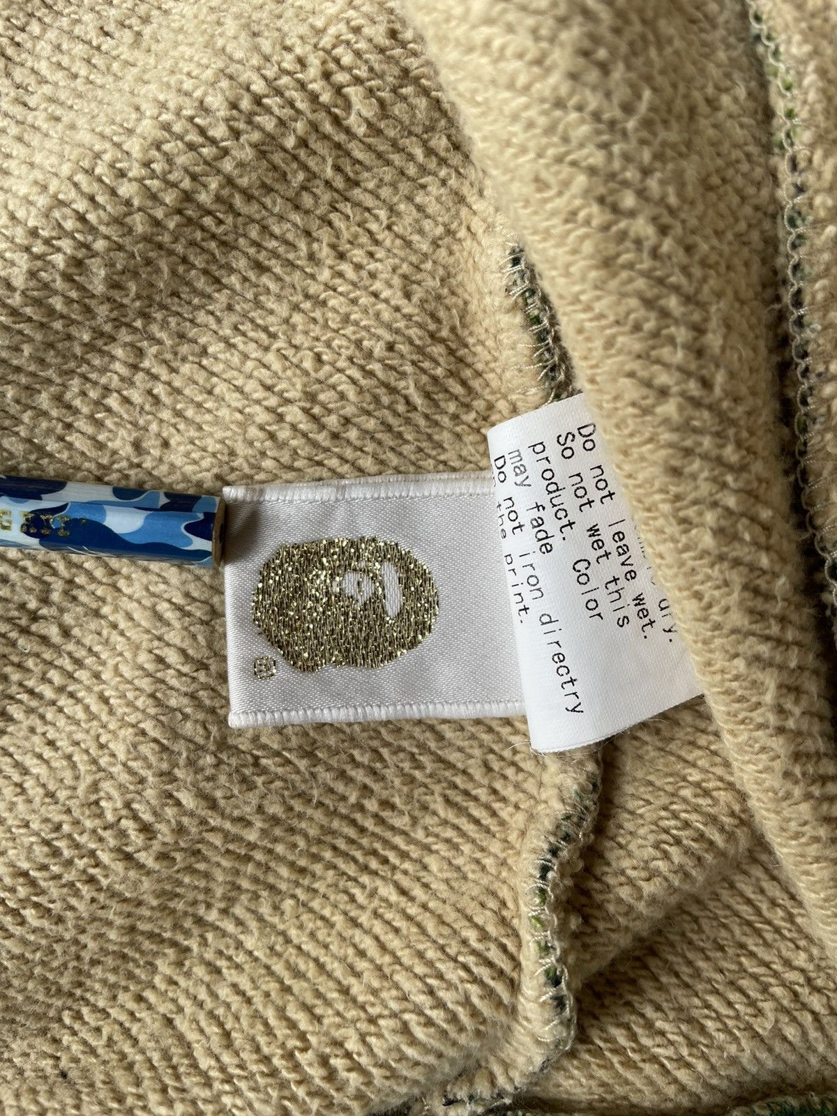 Bape OG Bape ABC Camo Green Sweat Varsity Jacket Size US M / EU 48-50 / 2 - 11 Thumbnail