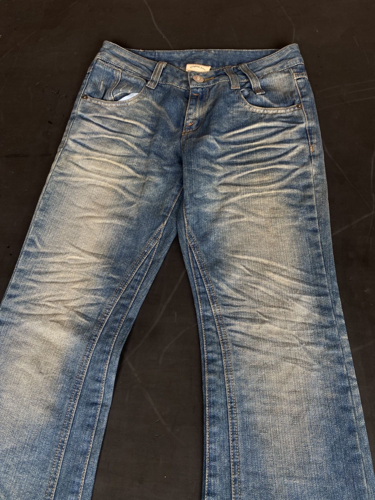 If Six Was Nine 💸BINDINGOFFER💸Japanese Flared Jeans Ifsixwasnine lgb Size US 27 - 2 Thumbnail