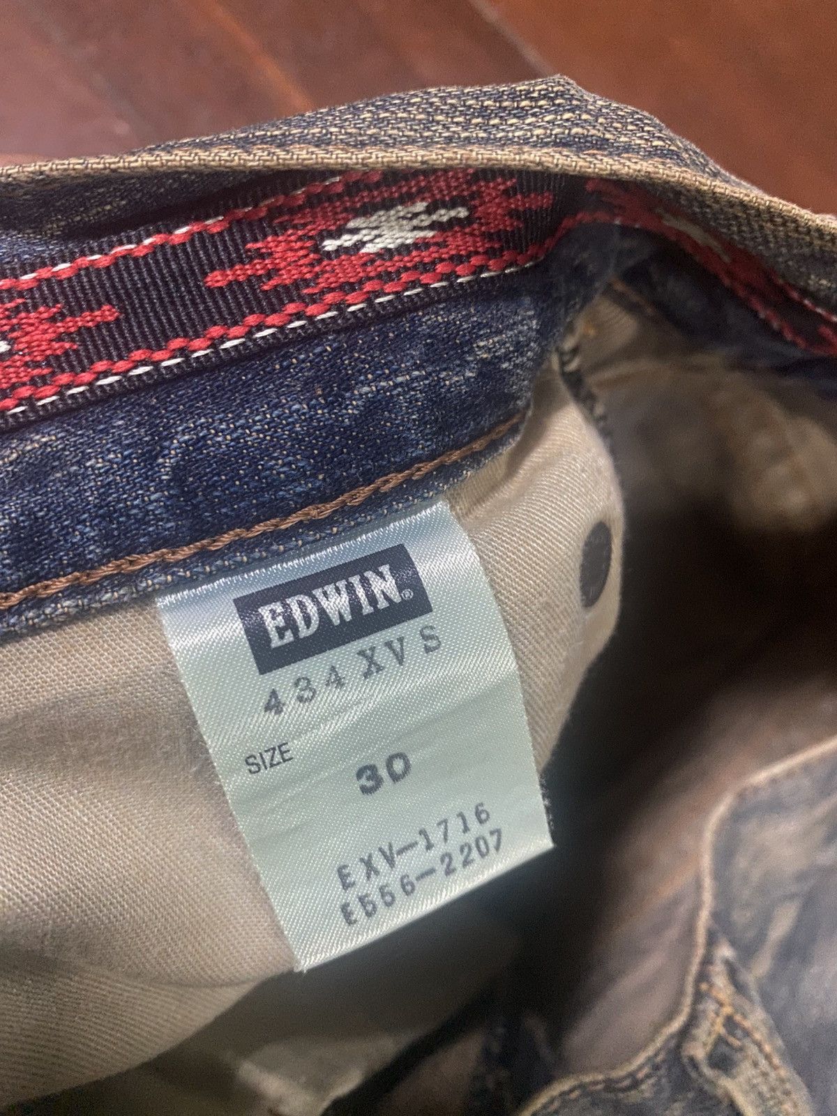 Edwin Edwin exclusive vintage mud wash flare rusty distressed Size US 33 - 20 Thumbnail