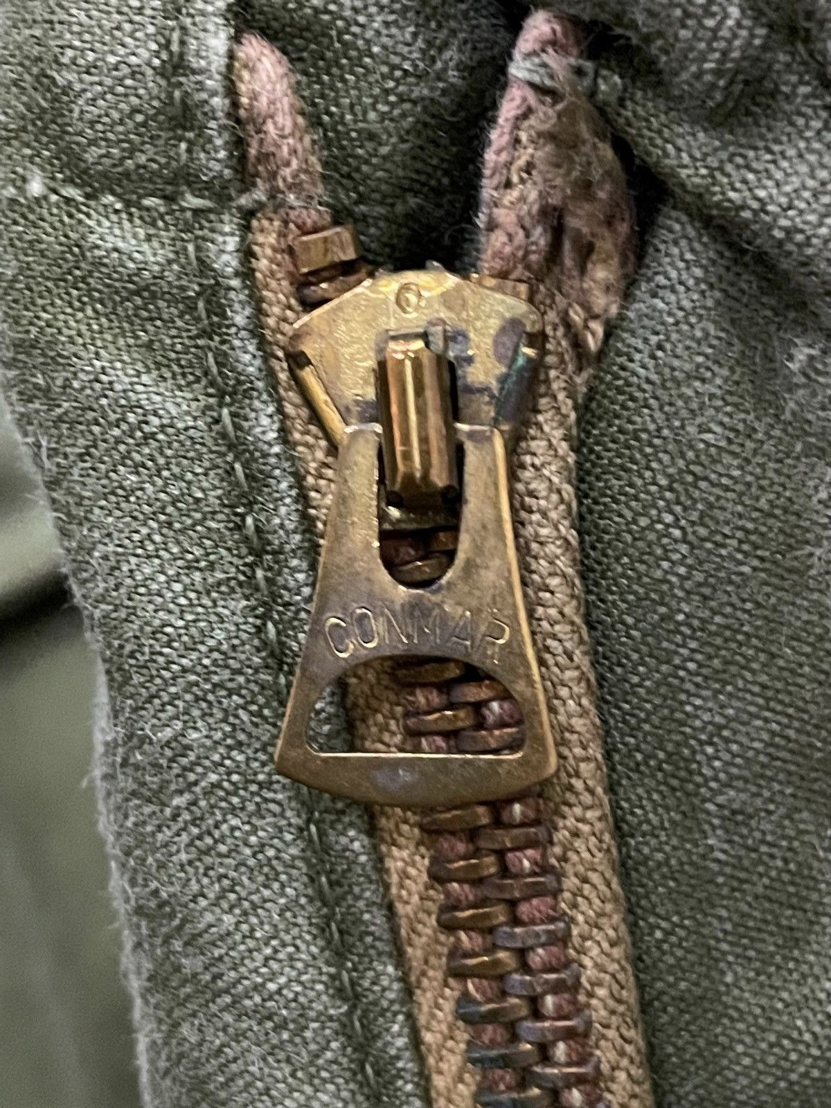 Vintage 50s Vintage WW2 US Military M-1951 Cargo Trousers Baggy Size US 32 / EU 48 - 21 Thumbnail