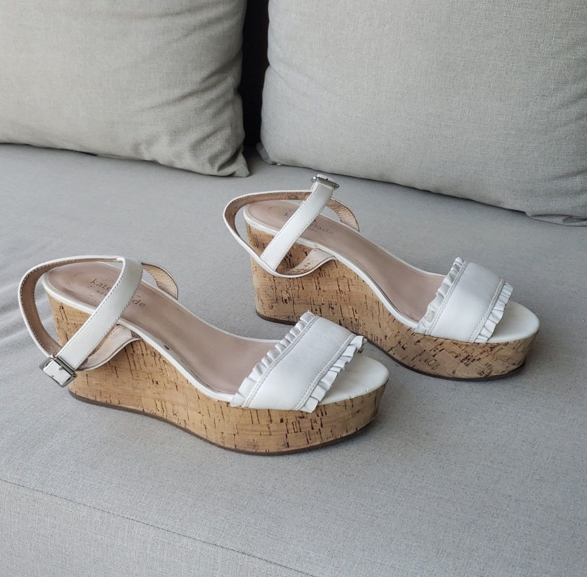 Kate Spade Kate Spade Frilly Platform Wedges, Size 8 Size US 8 / IT 38 - 9 Thumbnail